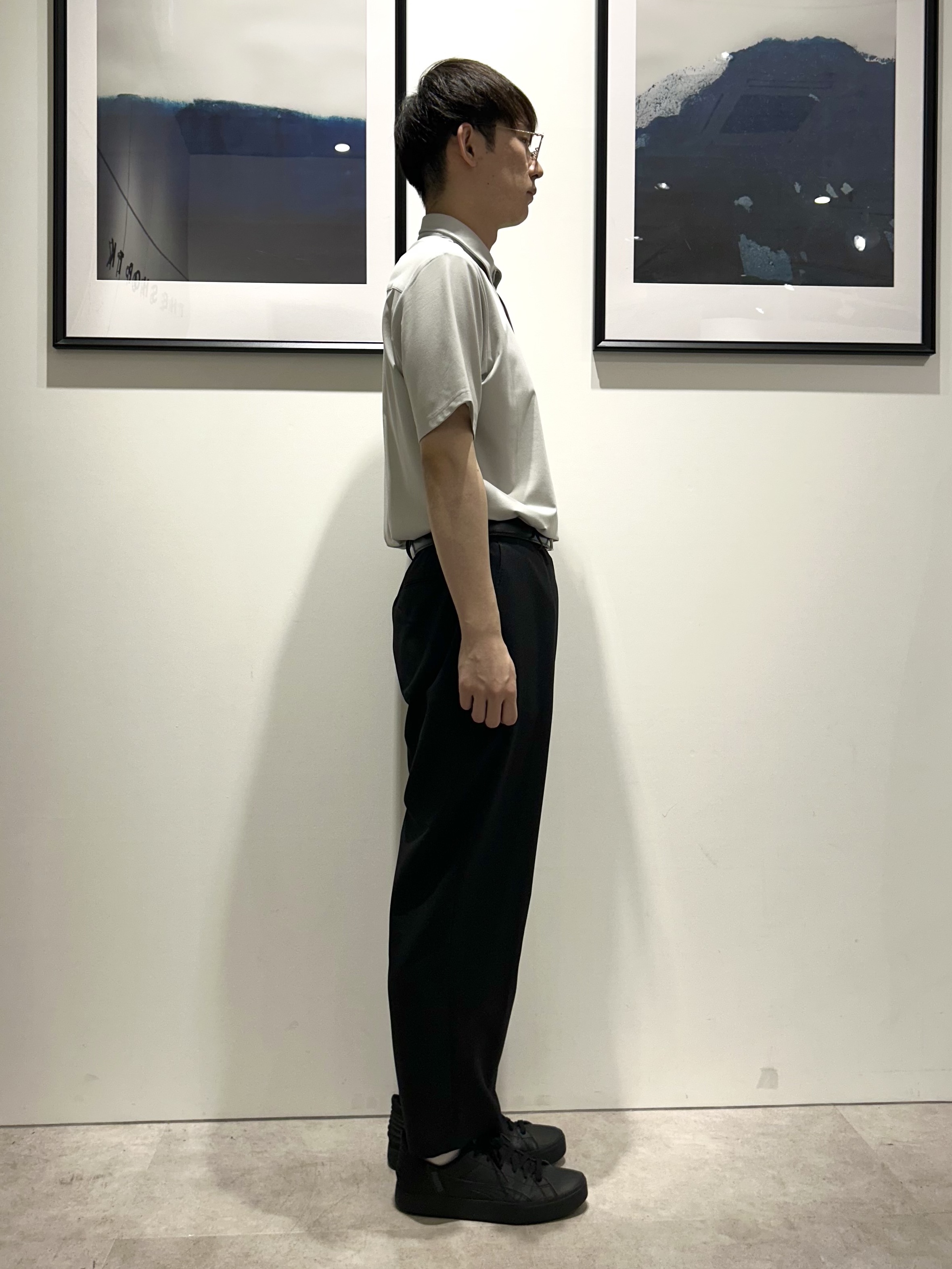 。さんの「THE SHOP TK｜AVANT LINO リラックスジャケット セットアップ可／洗濯機OK」を使ったコーディネート