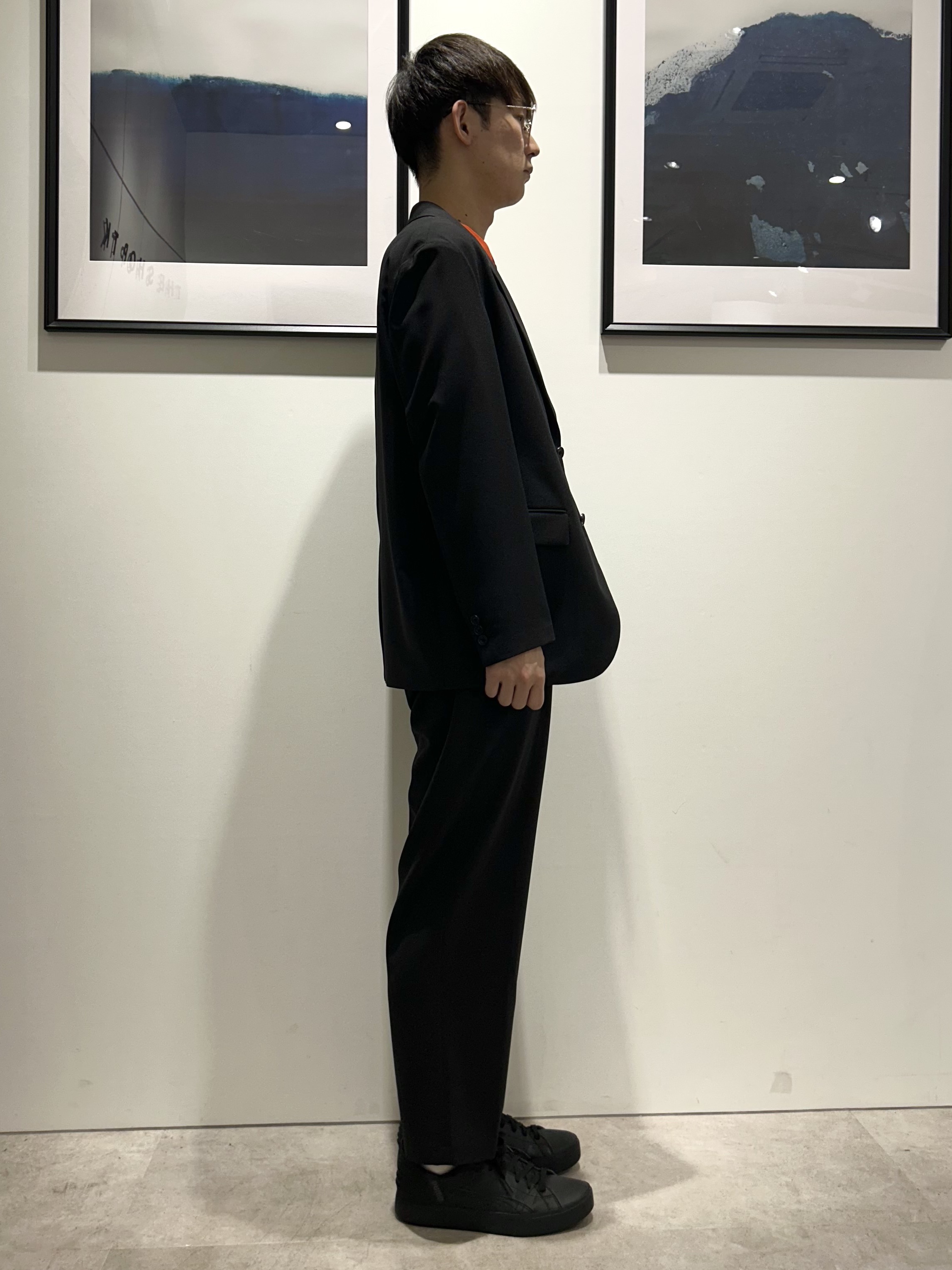 。さんの「THE SHOP TK｜AVANT LINO リラックスジャケット セットアップ可／洗濯機OK」を使ったコーディネート