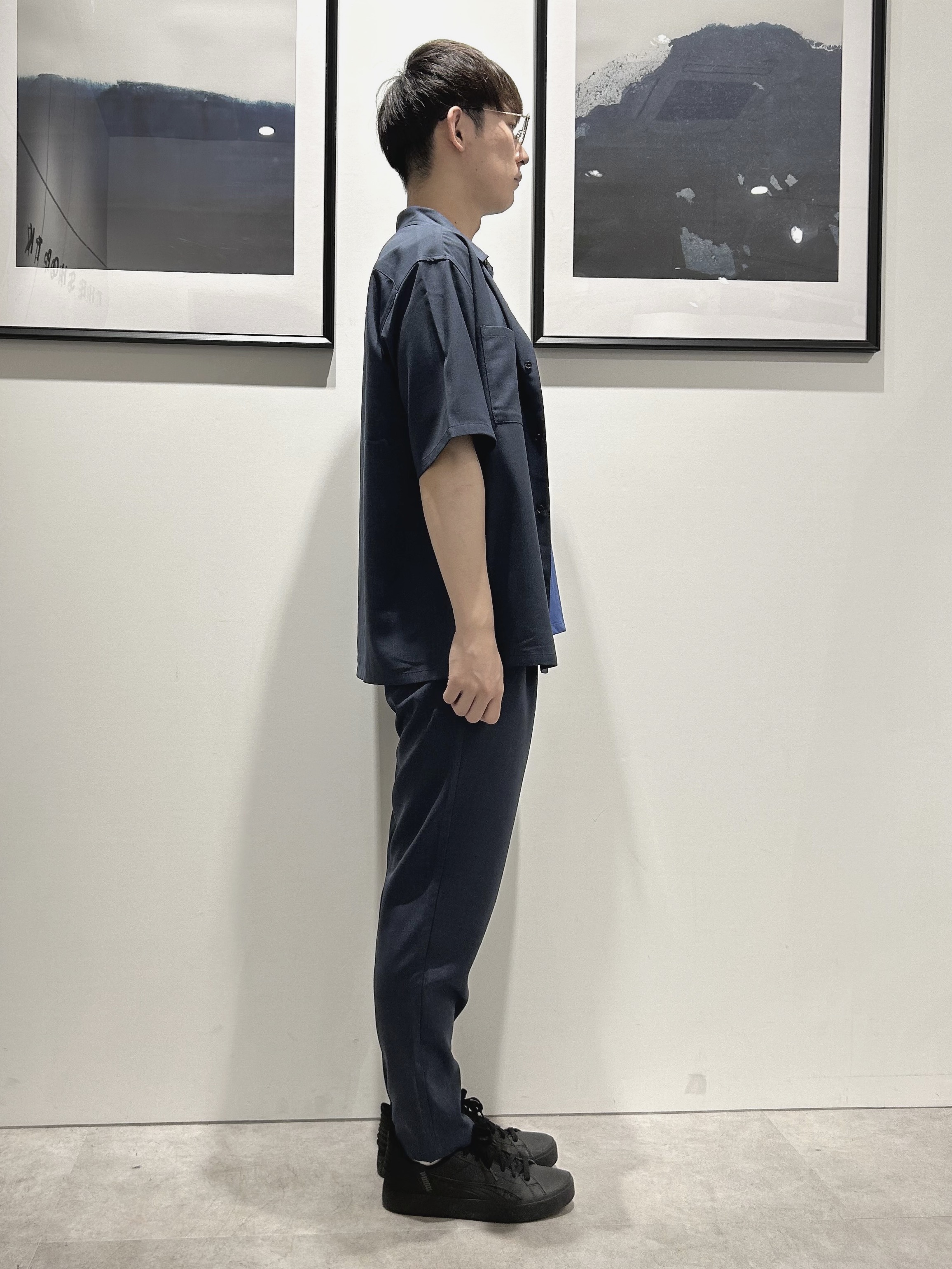 。さんの「THE SHOP TK｜LITE TEX ダブルフラップ半袖シャツ 接触冷感/吸水速乾/UVカット/アンチピリング/イージー」を使ったコーディネート
