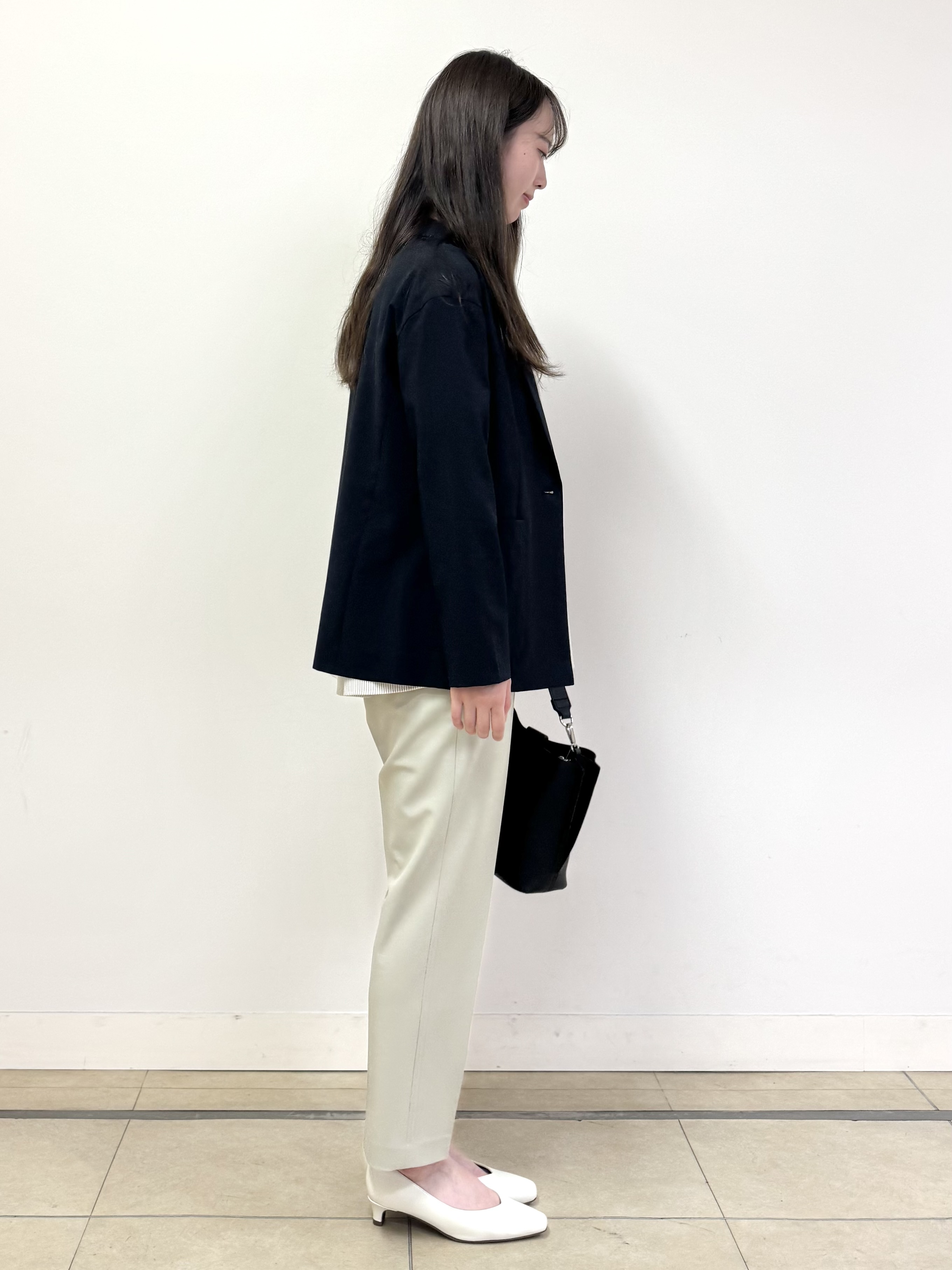 Nrinさんの「Reflect｜【SS-4Lサイズ／接触冷感／シワになりにくい】リラクシーテーラードジャケット」を使ったコーディネート