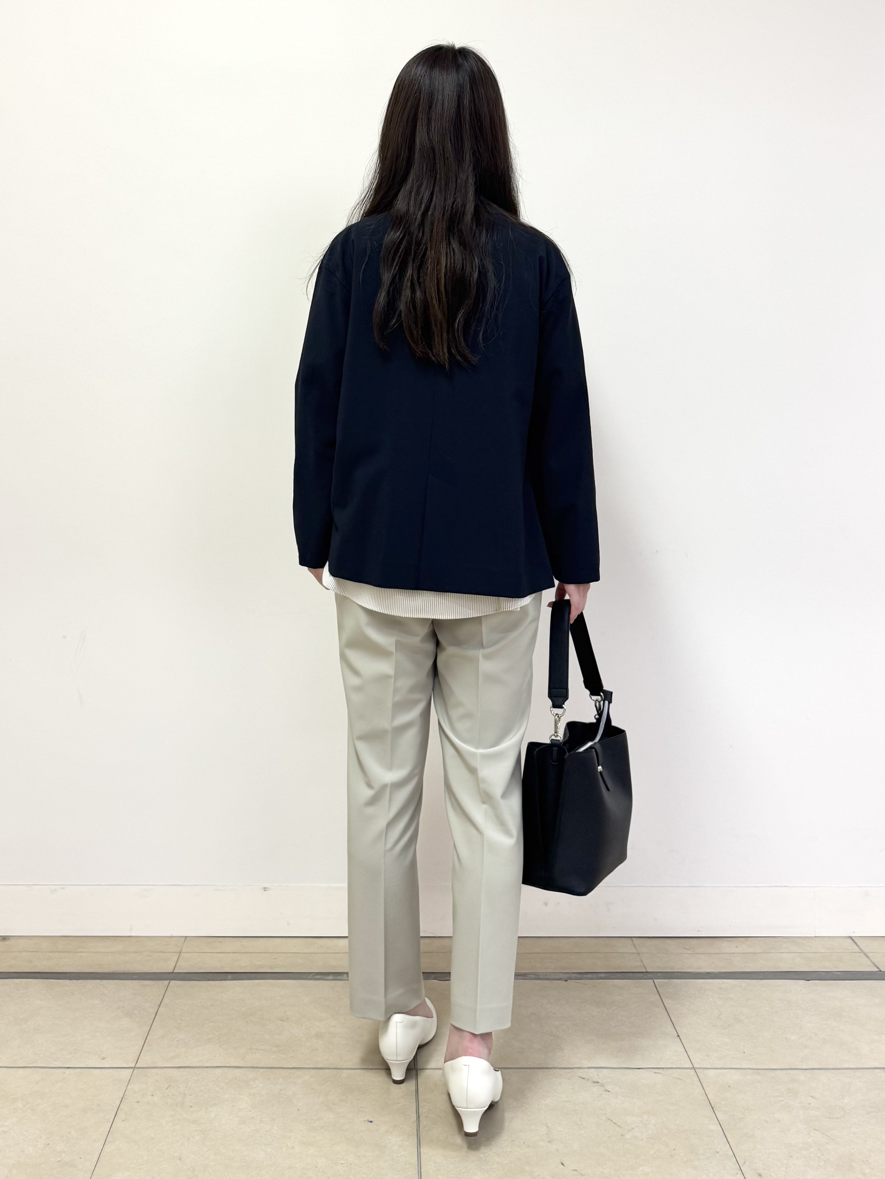 Nrinさんの「Reflect｜【SS-4Lサイズ／接触冷感／シワになりにくい】リラクシーテーラードジャケット」を使ったコーディネート