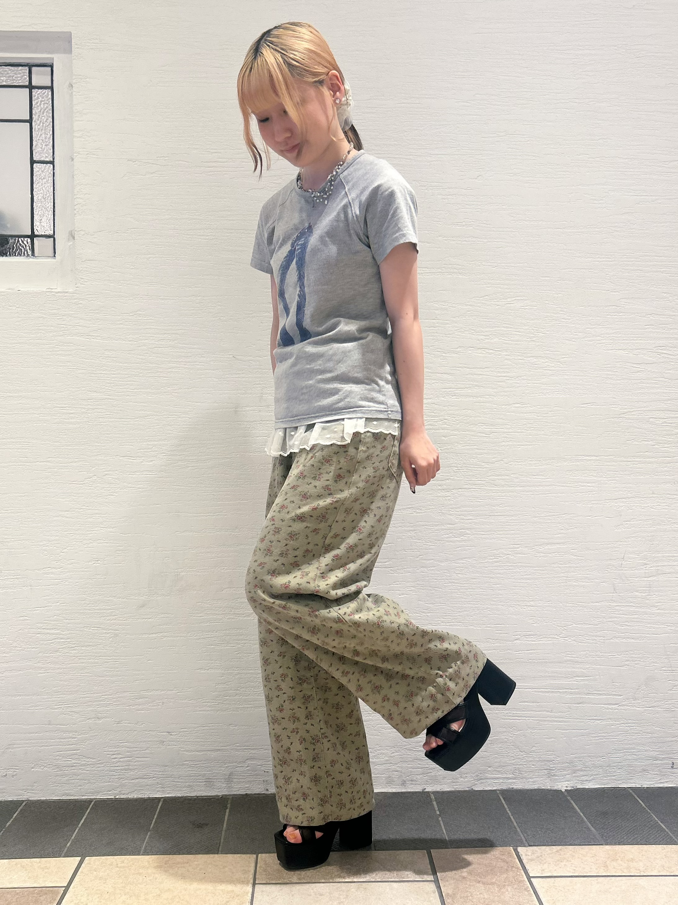 miyuさんの「ESPERANZA｜ラク盛り厚底サンダルⅢ」を使ったコーディネート