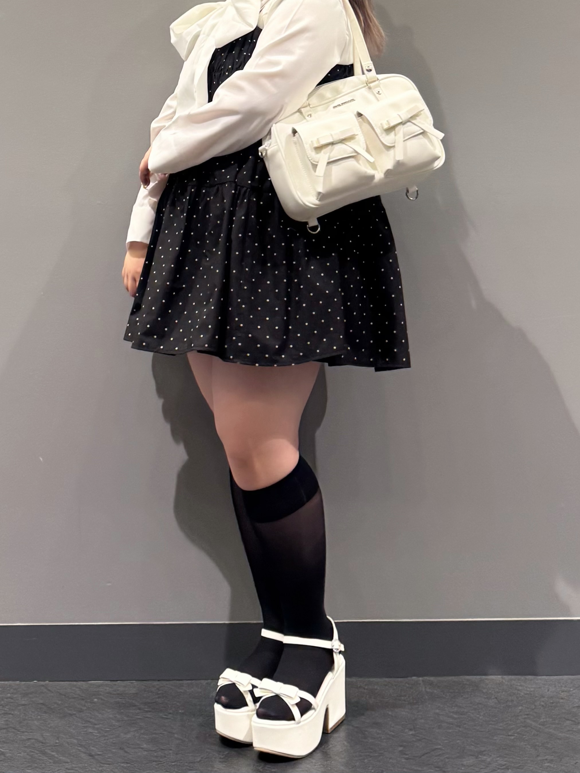 sayakaさんの「ESPERANZA｜厚底バレーコアリボンサンダル」を使ったコーディネート
