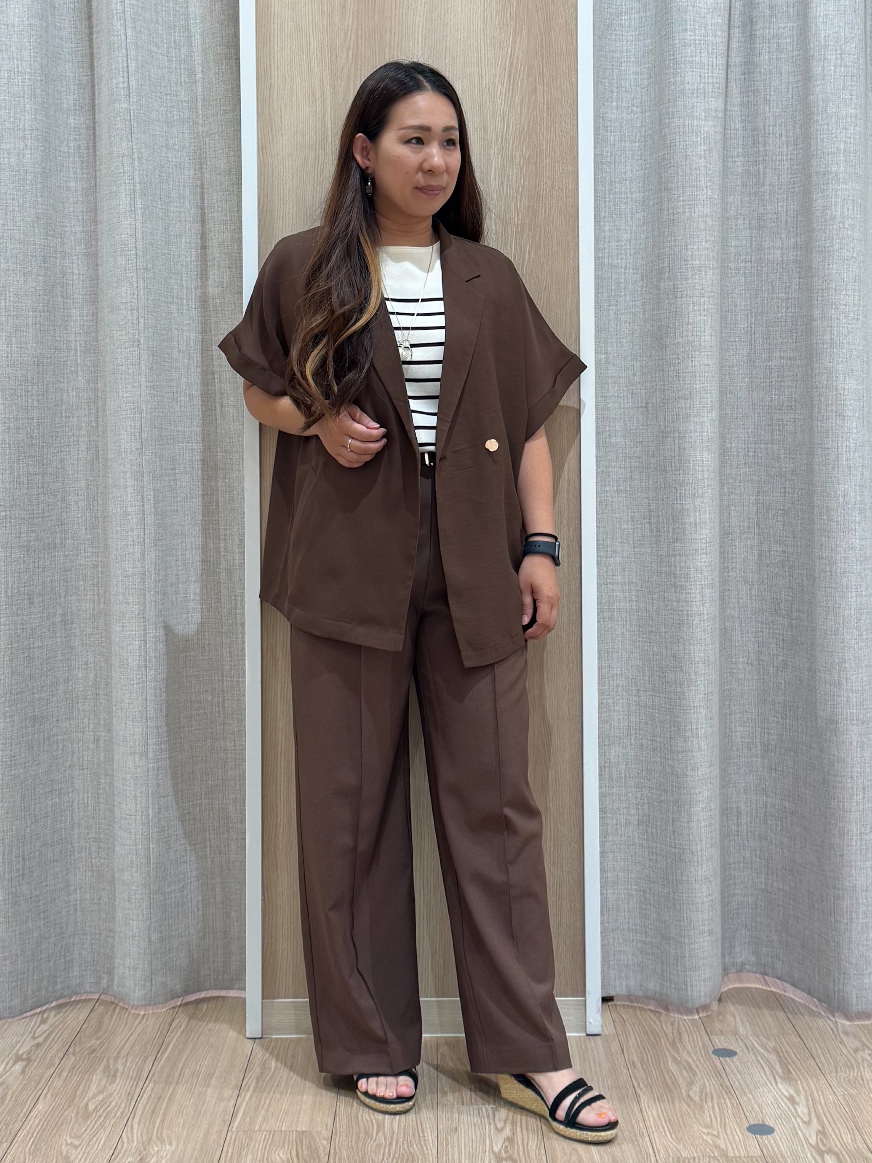 *:;;;:* 【SDMのお洋服 　落ち着いたブラウンのお洋服】*:;;;:* sachiのコーデ（1000061876） | grove（カラフルタウン岐阜グローブ