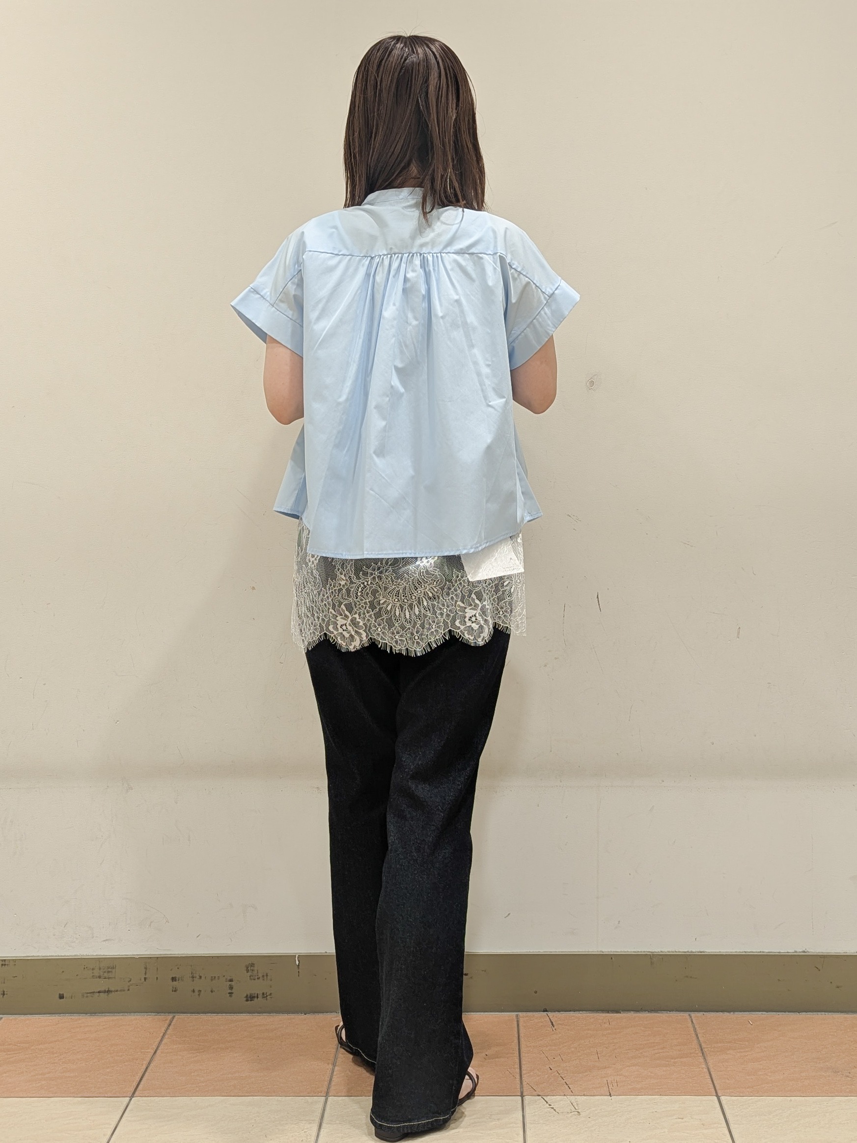Miさんの「OPAQUE.CLIP｜ピンタックブラウス【洗濯機OK／イージーアイロン】」を使ったコーディネート