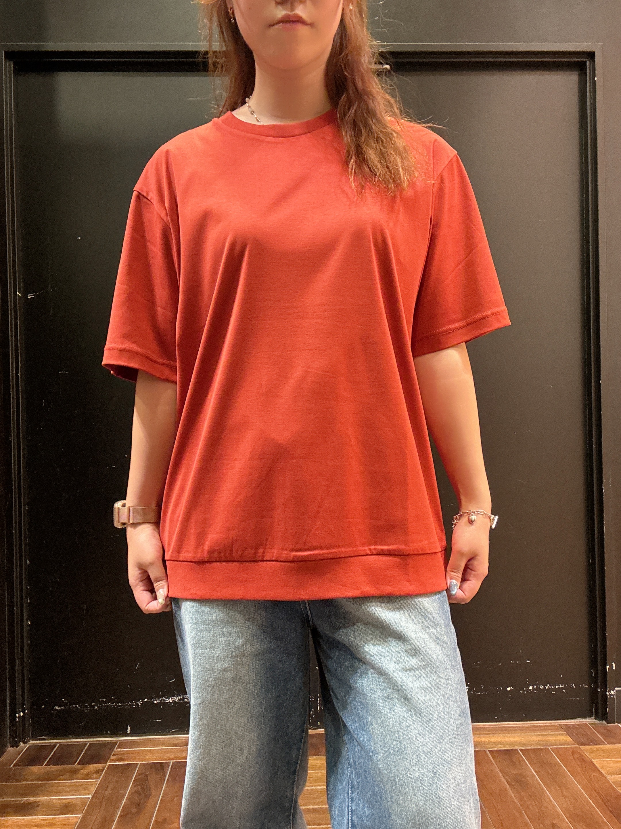 ヒナさんの「TAKEO KIKUCHI｜【接触冷感】アイスクリアコットン Tシャツ」を使ったコーディネート