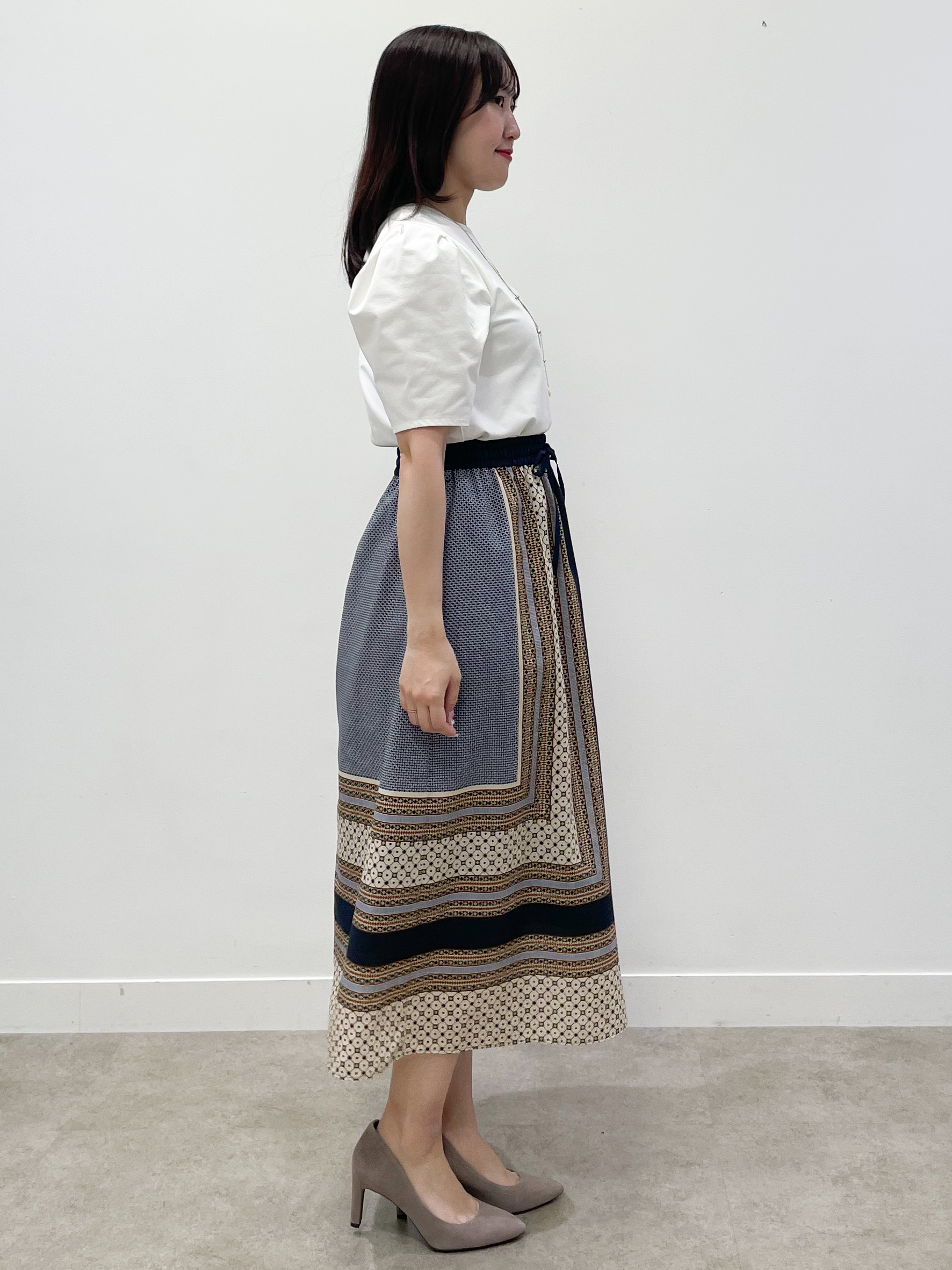 yukariさんの「Reflect｜【UVカット／接触冷感／吸水速乾】デザインスリーブプルオーバー」を使ったコーディネート