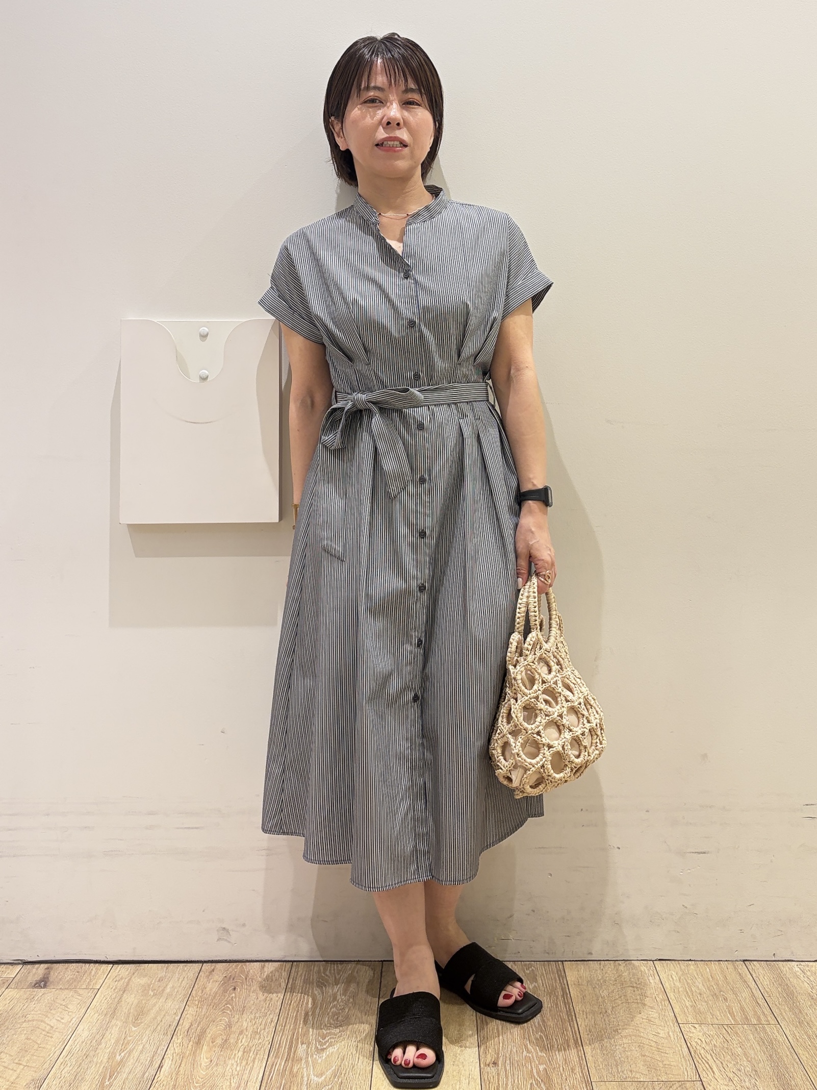 YUKOさんの「index｜クロスオーバルメタルリング」を使ったコーディネート