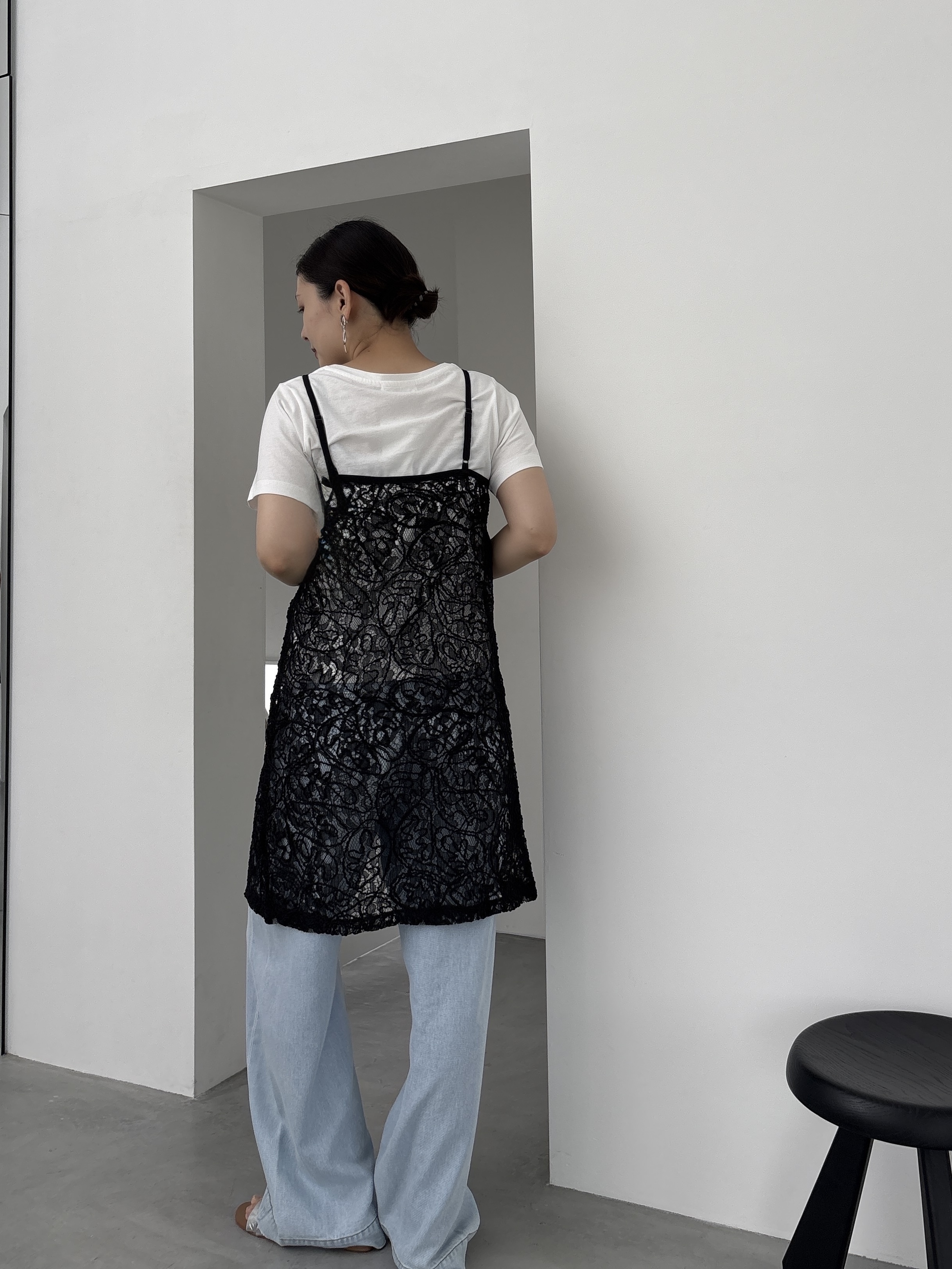 ayanoさんの「INDIVI｜3DプリントロゴTシャツ」を使ったコーディネート