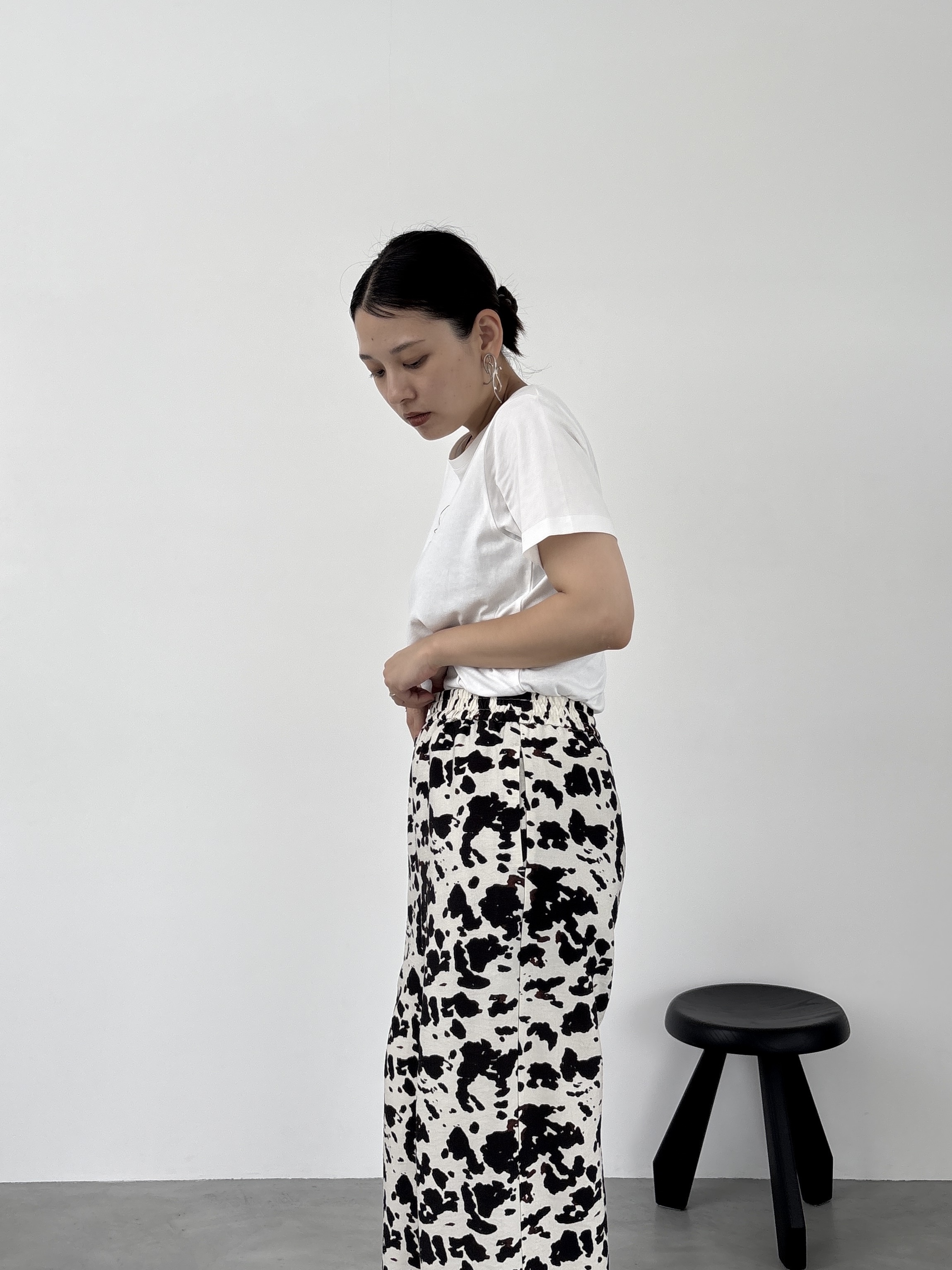 ayanoさんの「INDIVI｜3DプリントロゴTシャツ」を使ったコーディネート