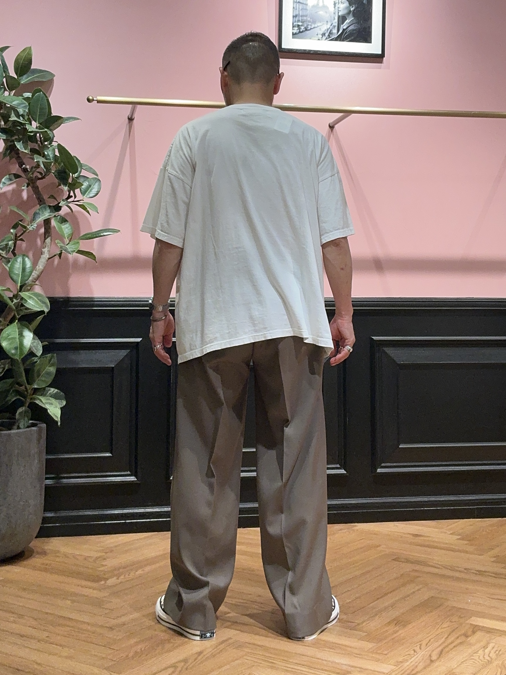 torigoeさんの「DRESSTERIOR｜REMI RELIEF(レミリリーフ) THE LAST SUPPER TEE（ザ ラスト サパー 」を使ったコーディネート