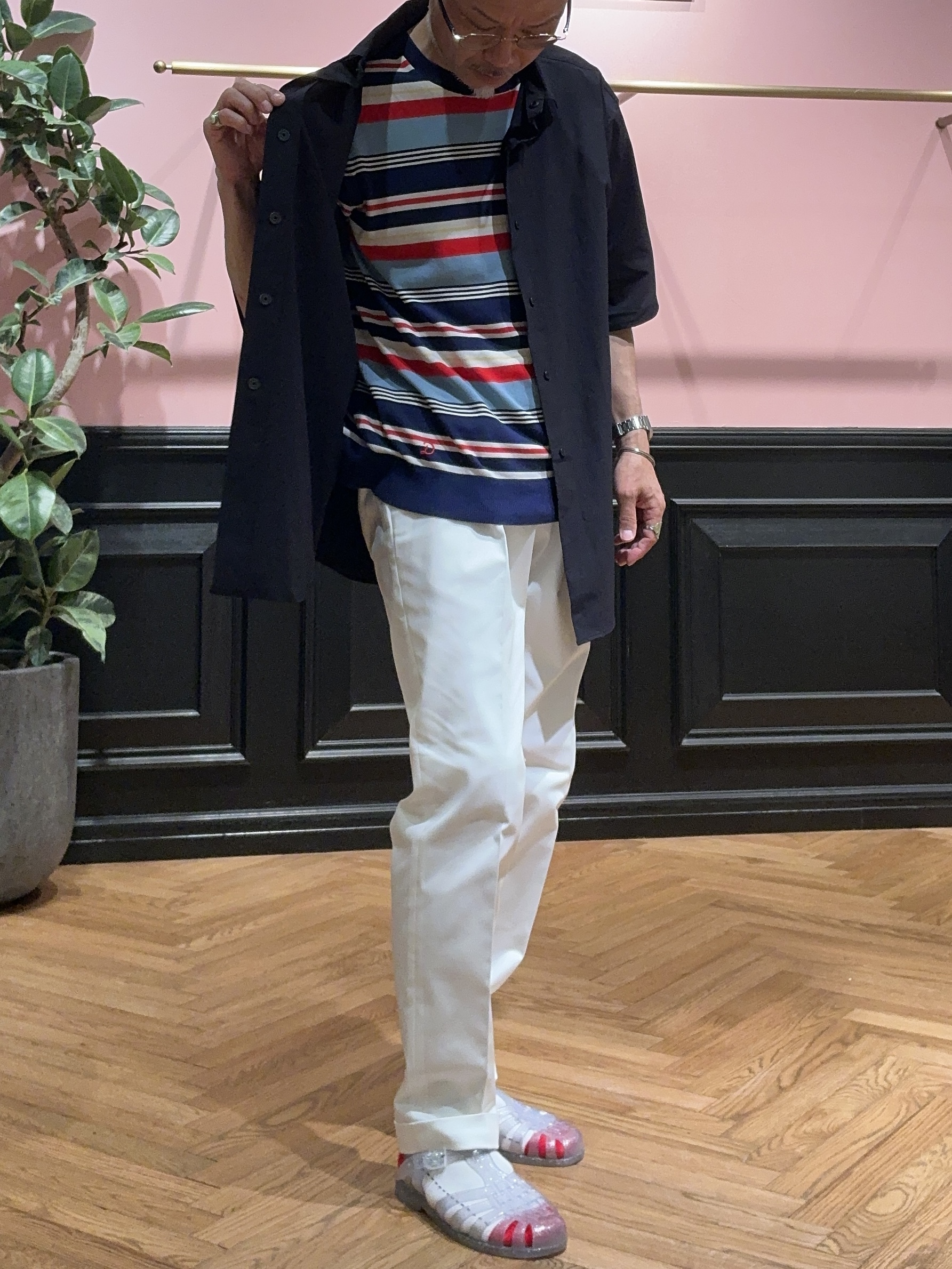 torigoeさんの「DRESSTERIOR｜【干場義雅&times;K－3B&times;DRESSTERIOR】ストレッチシャツ」を使ったコーディネート