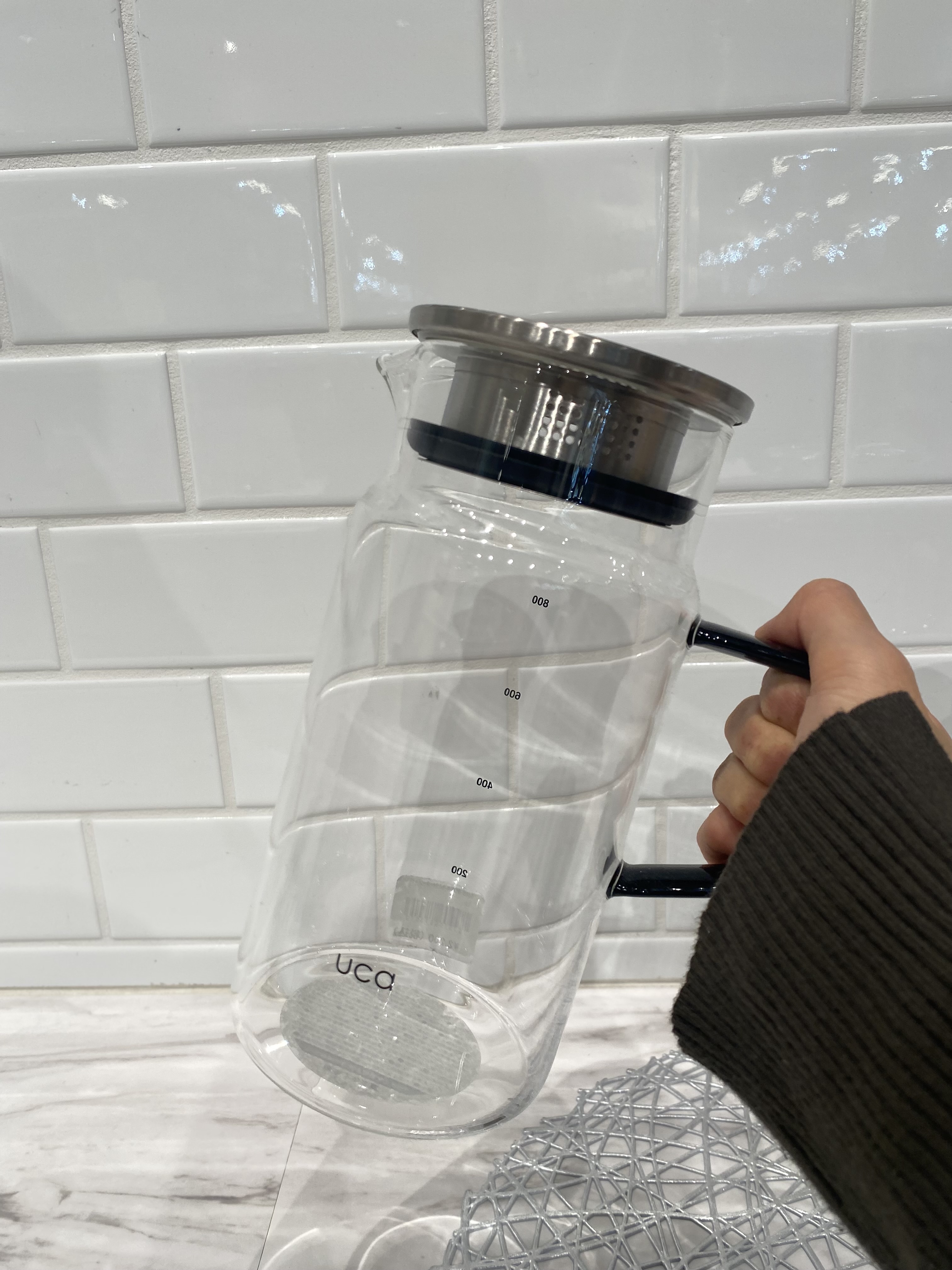 あかさんの「212 KITCHEN STORE｜LOG 耐熱ガラスウォータージャグ ハンドル付き 1.4」を使ったコーディネート