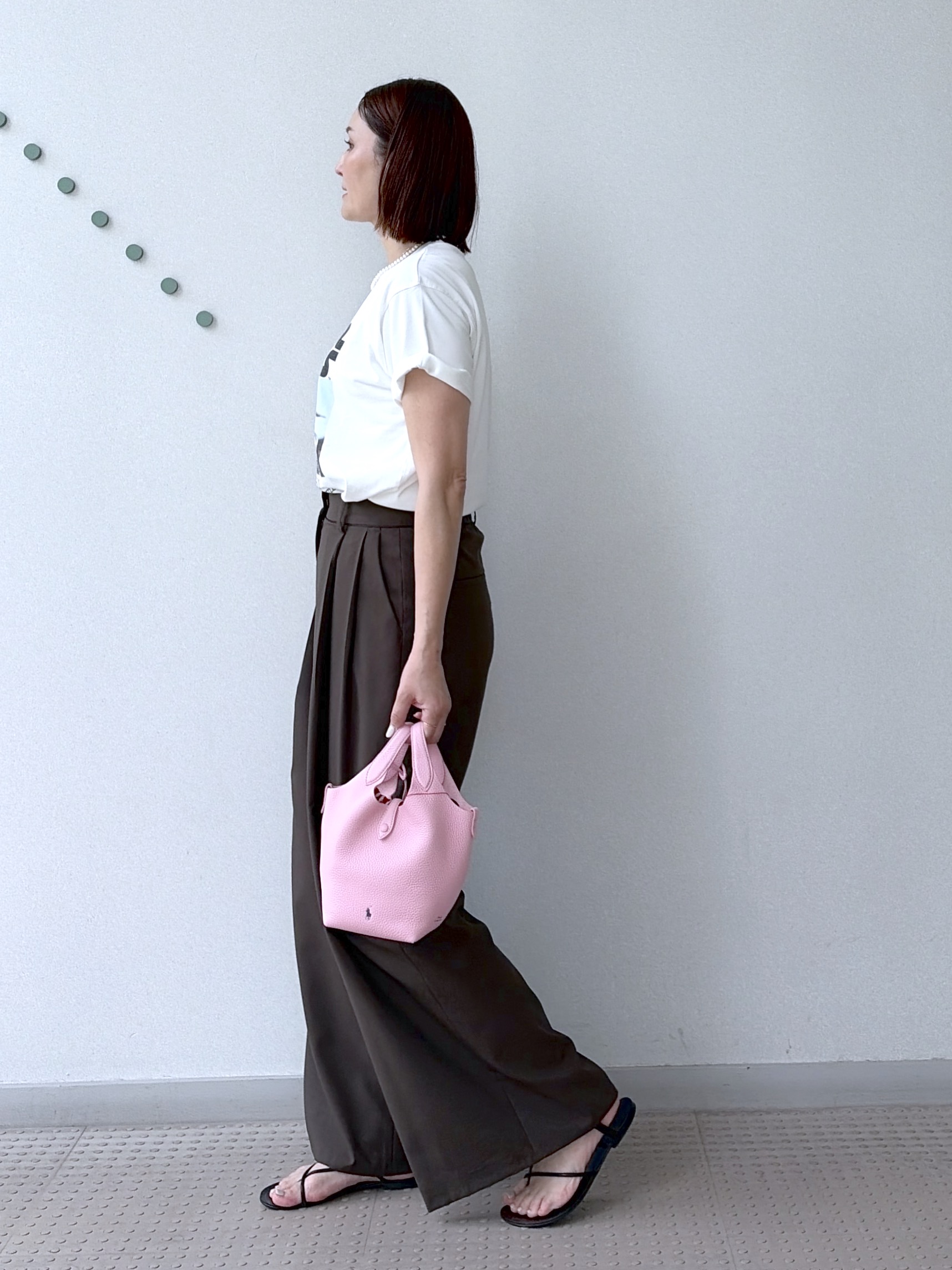 yoshikadoさんの「DRESSTERIOR｜【セットアップ可/UVカット/接触冷感/吸水速乾】ウォッシャブル リネンライクドルマンジャケット」を使ったコーディネート