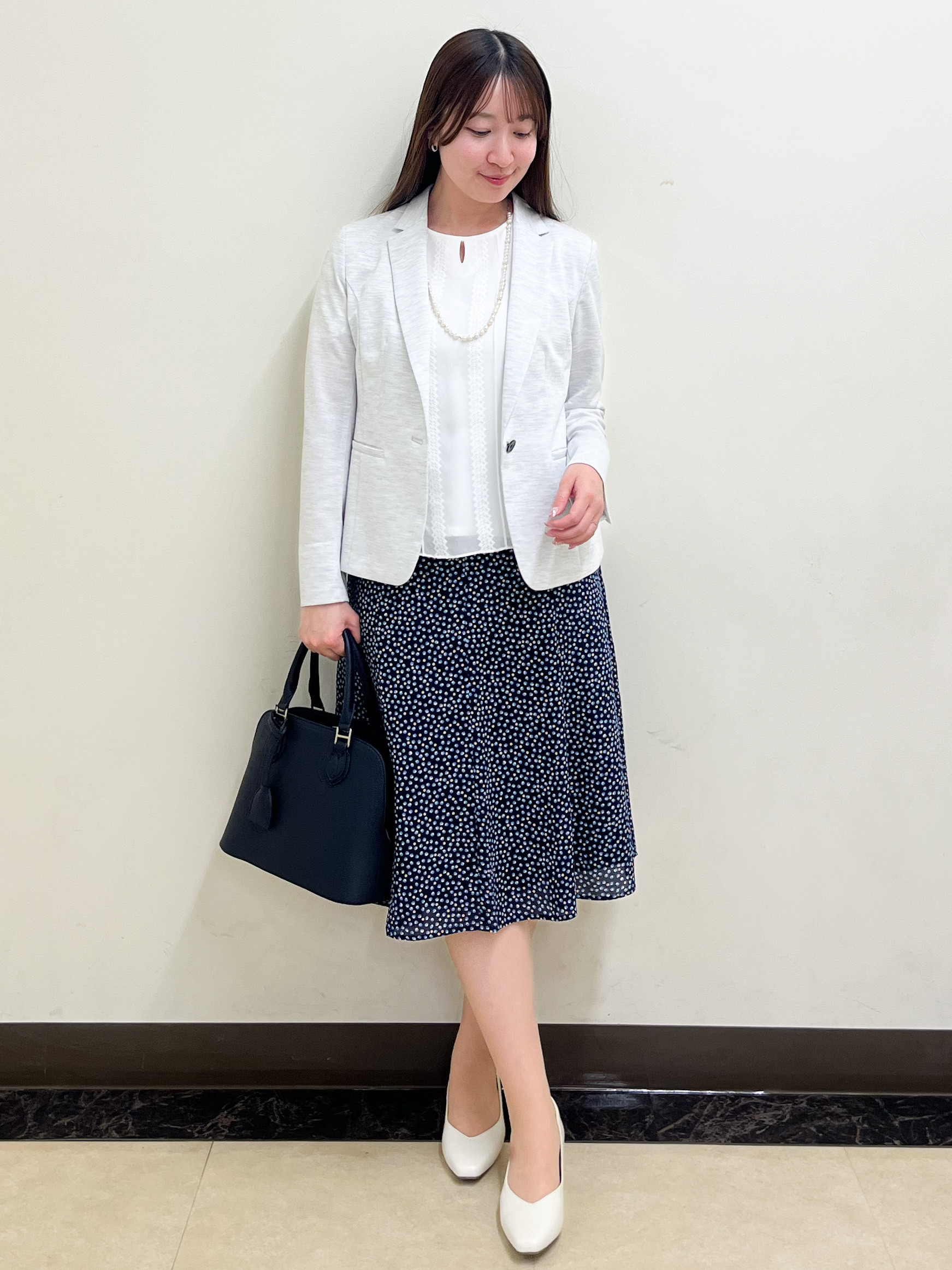 mikikoさんの「Reflect｜【SS-4Lサイズ／UVカット／接触冷感】匠ジャケット／ベーシックテーラード」を使ったコーディネート