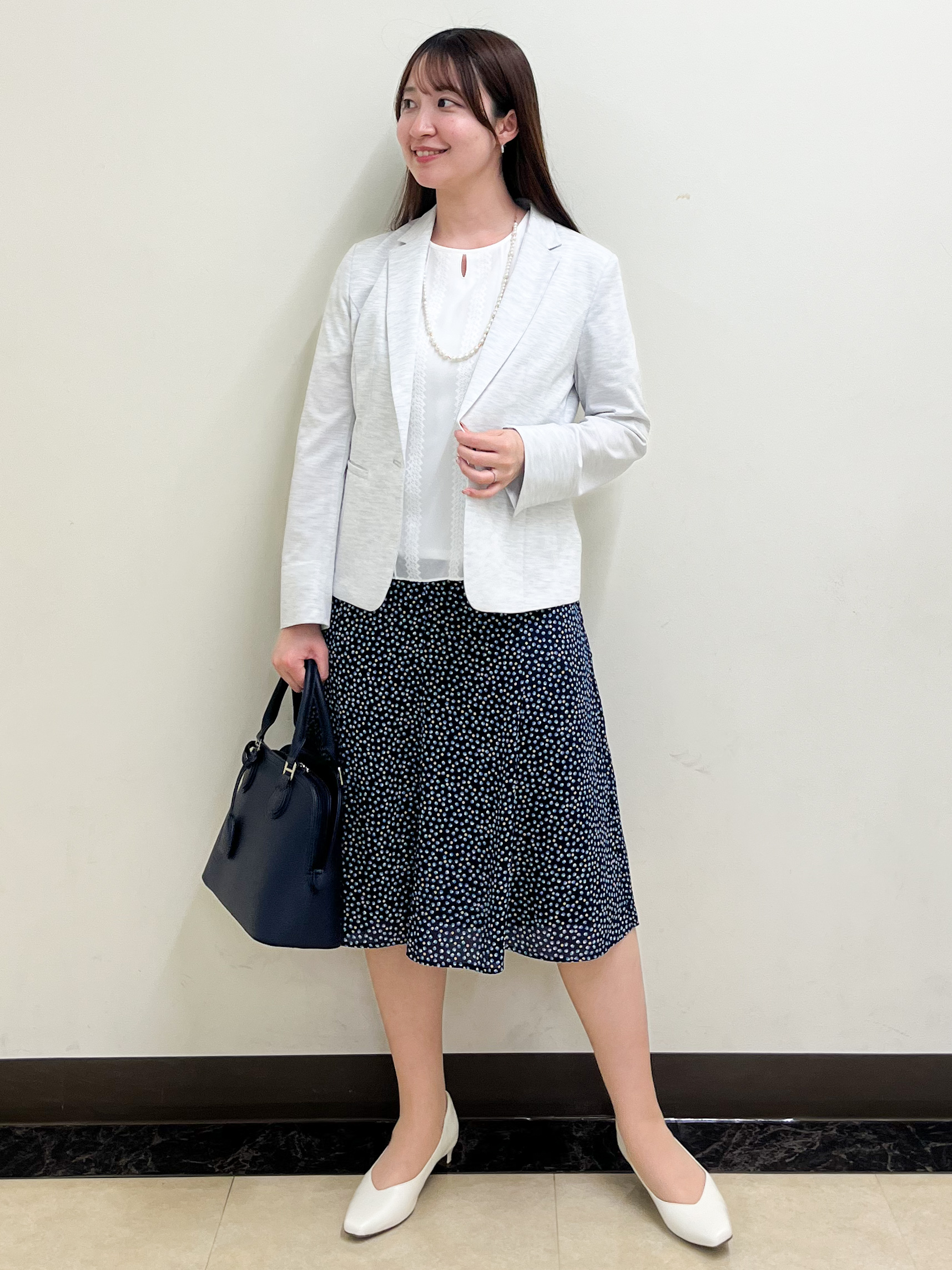 mikikoさんの「Reflect｜【SS-4Lサイズ／UVカット／接触冷感】匠ジャケット／ベーシックテーラード」を使ったコーディネート