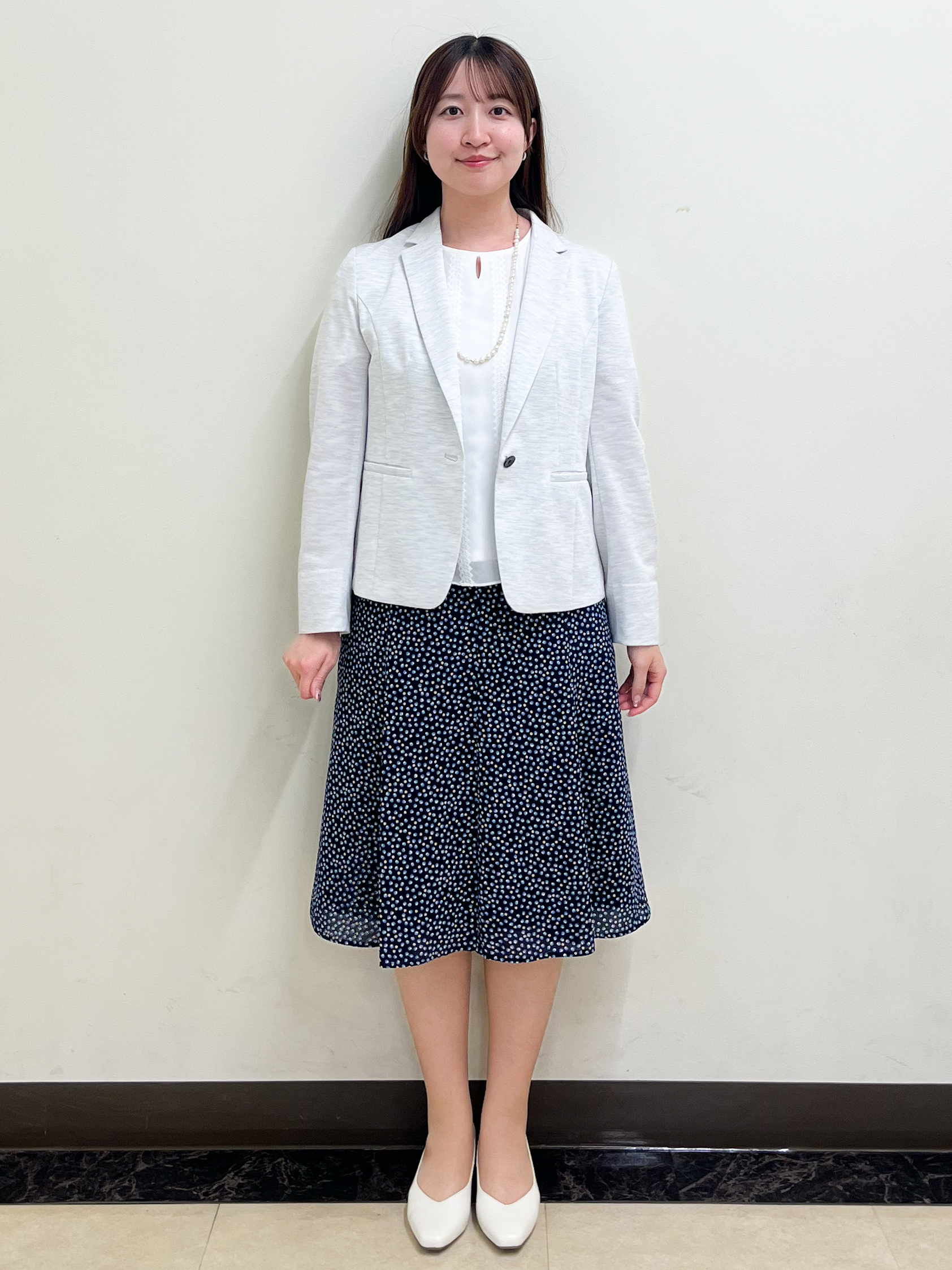 mikikoさんの「Reflect｜【SS-4Lサイズ／UVカット／接触冷感】匠ジャケット／ベーシックテーラード」を使ったコーディネート