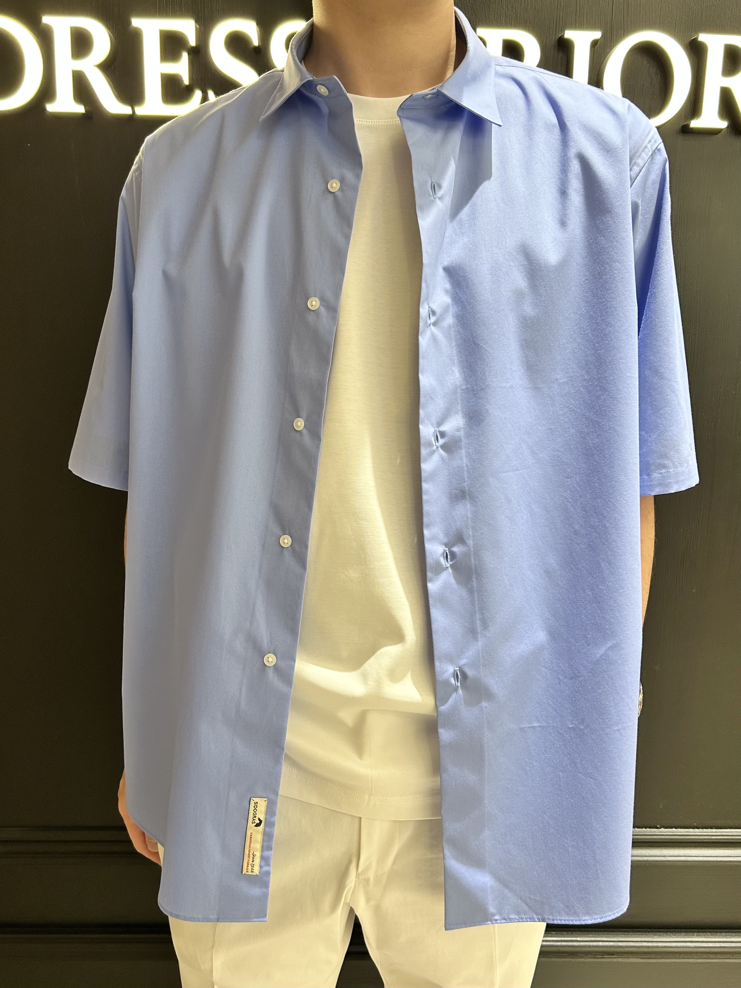 千葉亮太さんの「DRESSTERIOR｜【干場義雅&times;DRESSTERIOR】シドグラスシャツ」を使ったコーディネート
