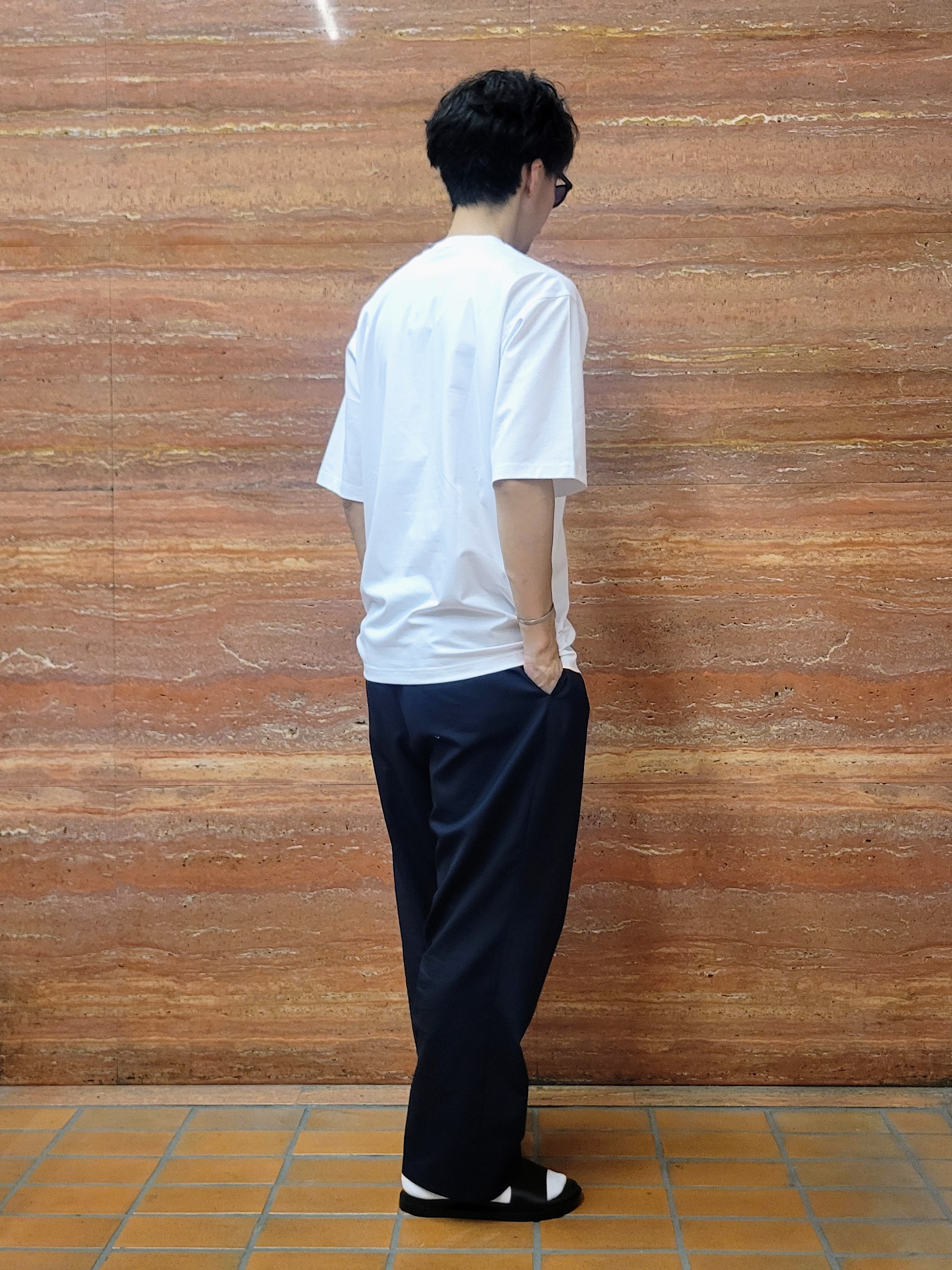 piroyaさんの「TAKEO KIKUCHI｜【BOWLER HAT LABEL】クールデオドラントジャージ ハットスタイルス 半袖Tシャツ」を使ったコーディネート