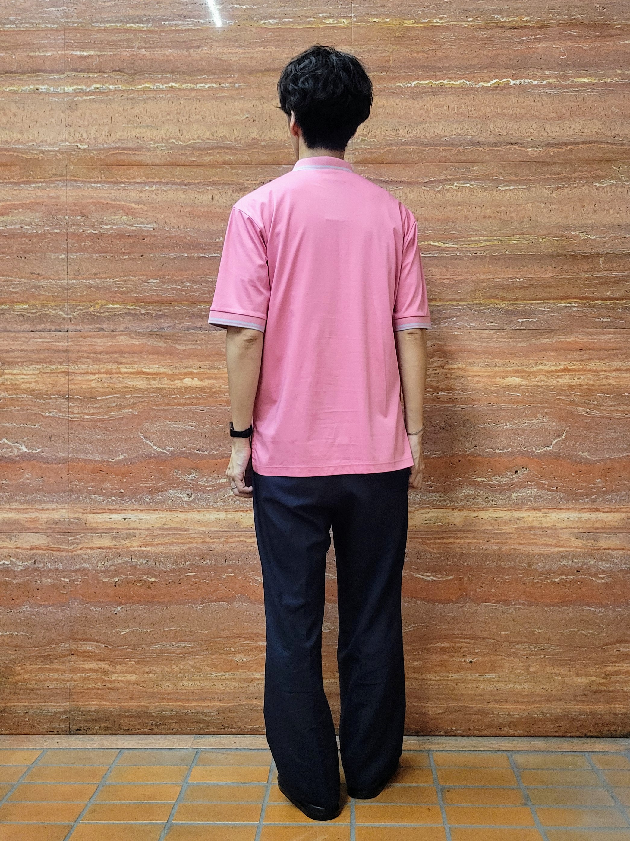 piroyaさんの「TAKEO KIKUCHI｜【BOWLER HAT LABEL】アイスクリアコットン ボーラーハットウォーカー ポロシャツ」を使ったコーディネート