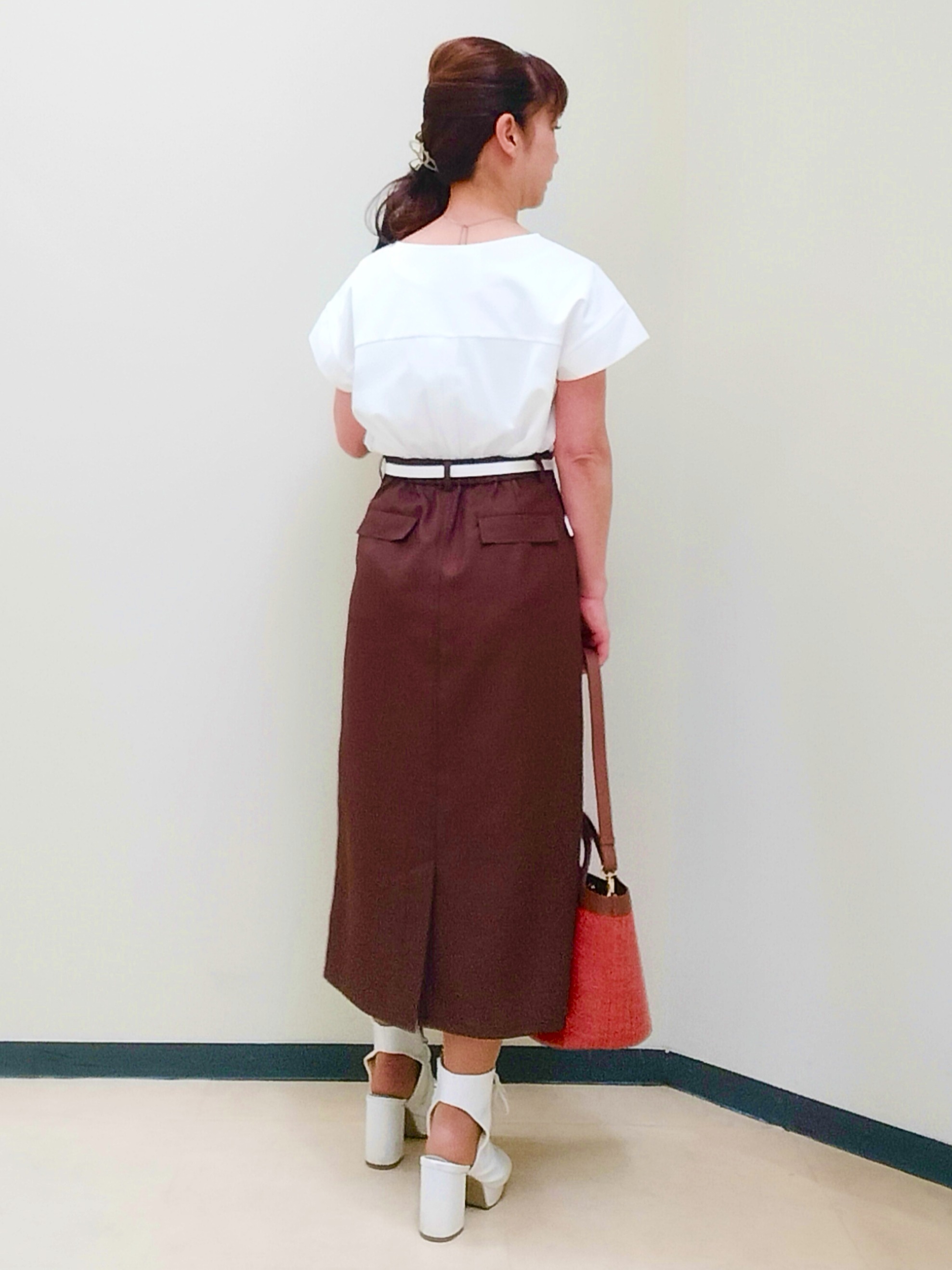 花さんの「Reflect｜チュール&times;ジャージチュニックトップス」を使ったコーディネート