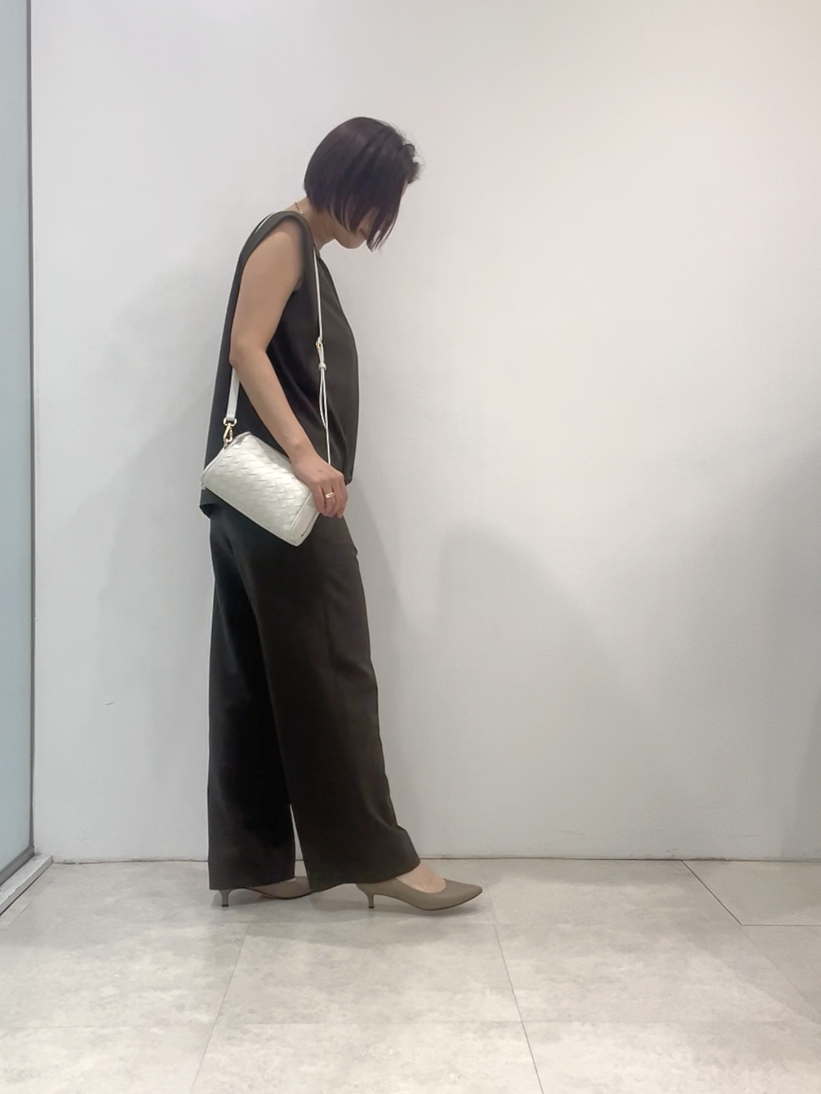 まどかさんの「UNTITLED｜【手洗い可／セットアップ可】フロント裾ギャザープルオーバー」を使ったコーディネート