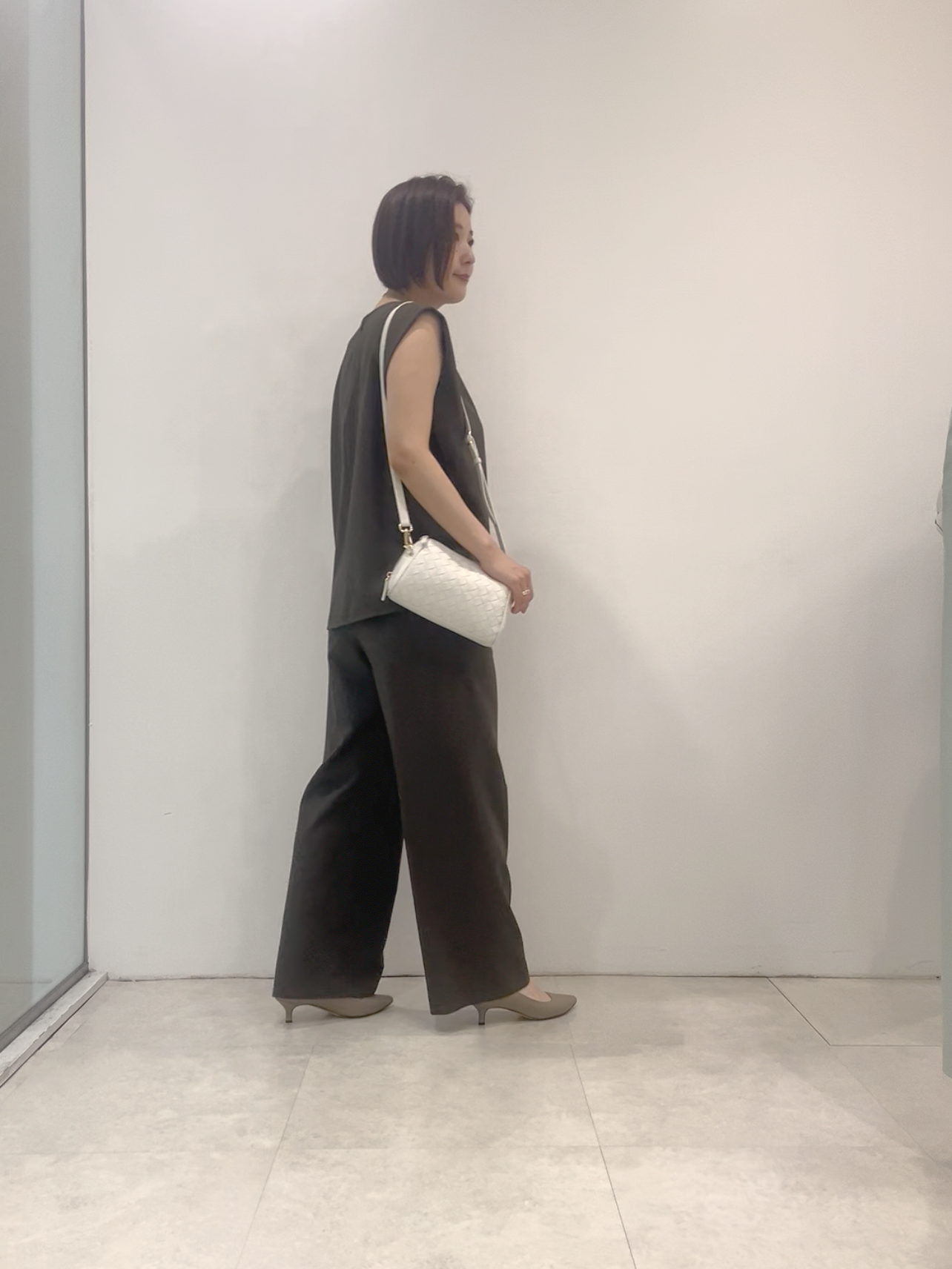 まどかさんの「UNTITLED｜【手洗い可／セットアップ可】フロント裾ギャザープルオーバー」を使ったコーディネート