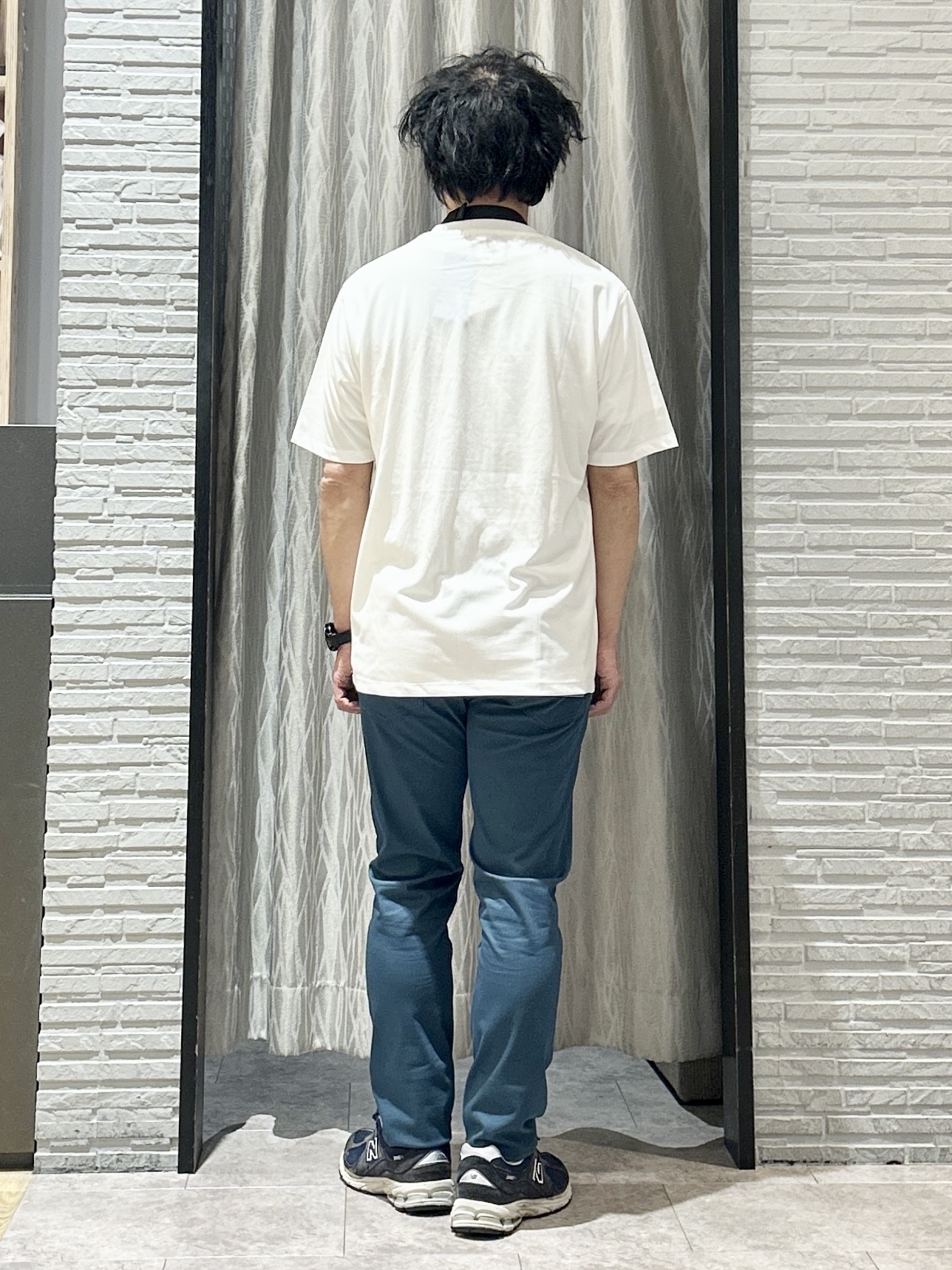 KENJI Iさんの「THE SHOP TK｜COOLロゴ半袖Tシャツ 接触冷感／洗濯機OK」を使ったコーディネート