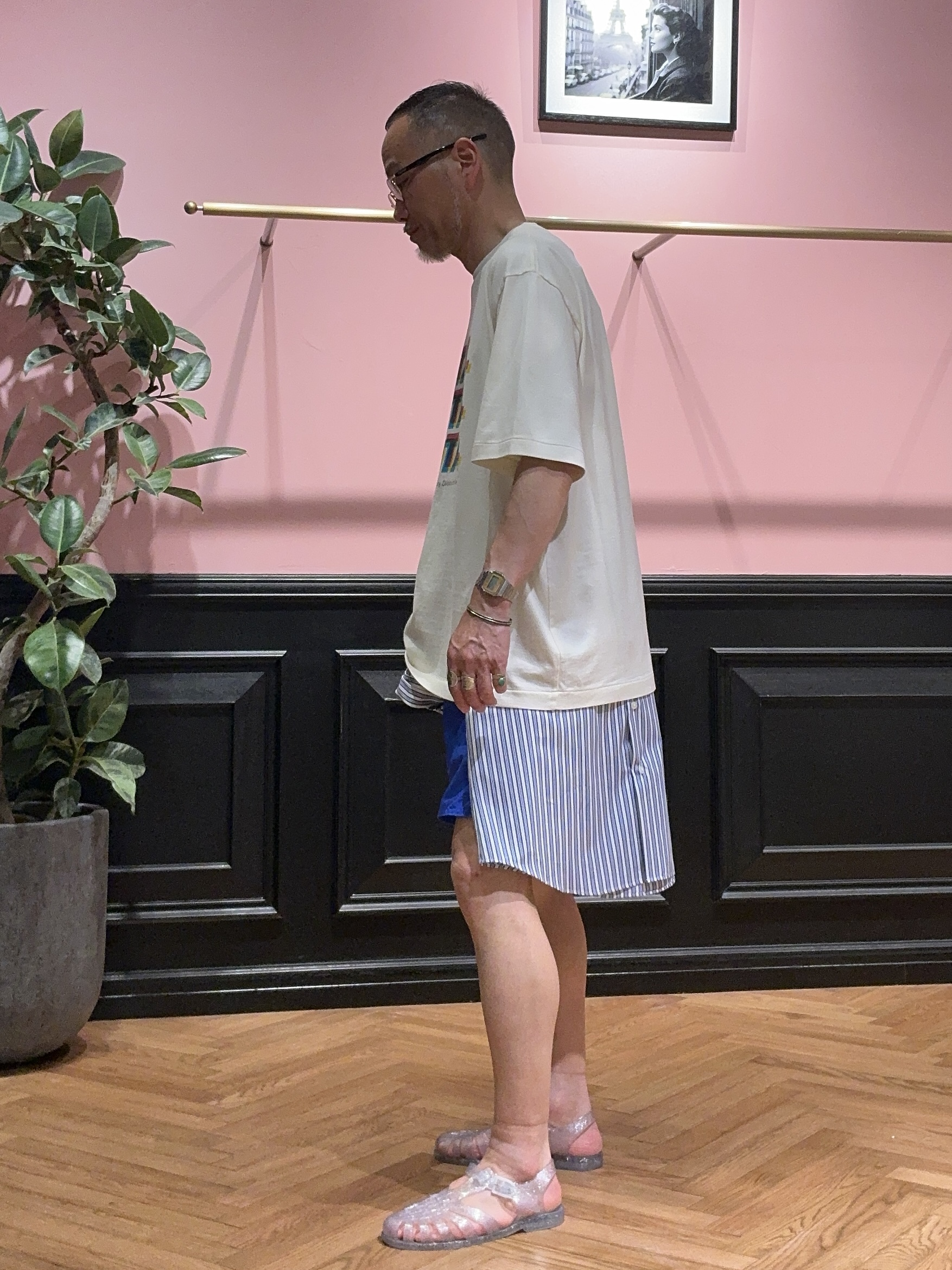 torigoeさんの「DRESSTERIOR｜THOMAS MASON ストライプシャツ」を使ったコーディネート