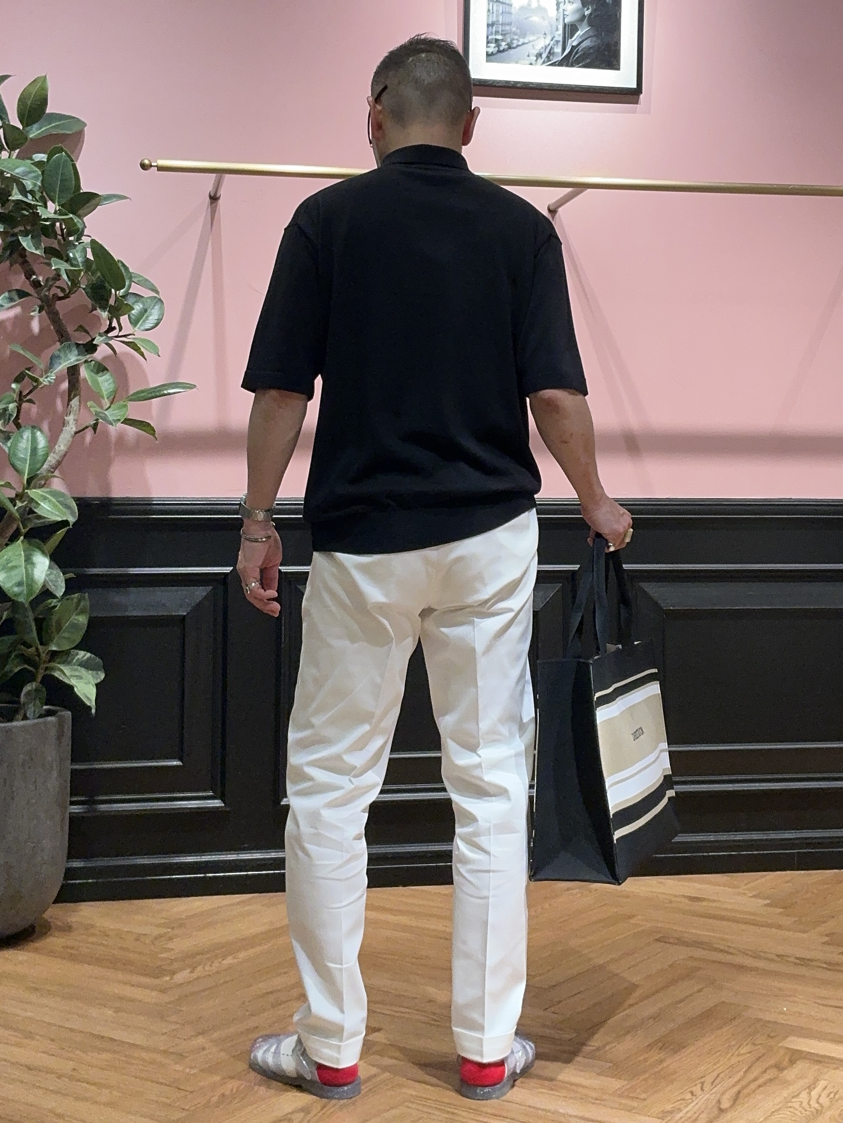 torigoeさんの「DRESSTERIOR｜【干場義雅&times;DRESSTERIOR】ウォッシャブル ニットポロシャツ」を使ったコーディネート