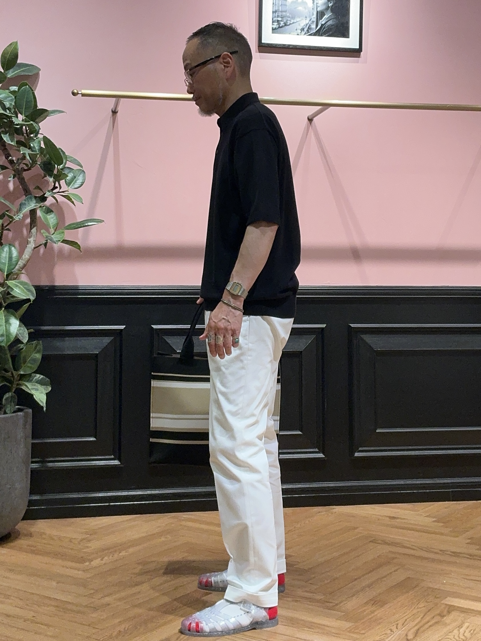 torigoeさんの「DRESSTERIOR｜【干場義雅&times;DRESSTERIOR】ウォッシャブル ニットポロシャツ」を使ったコーディネート