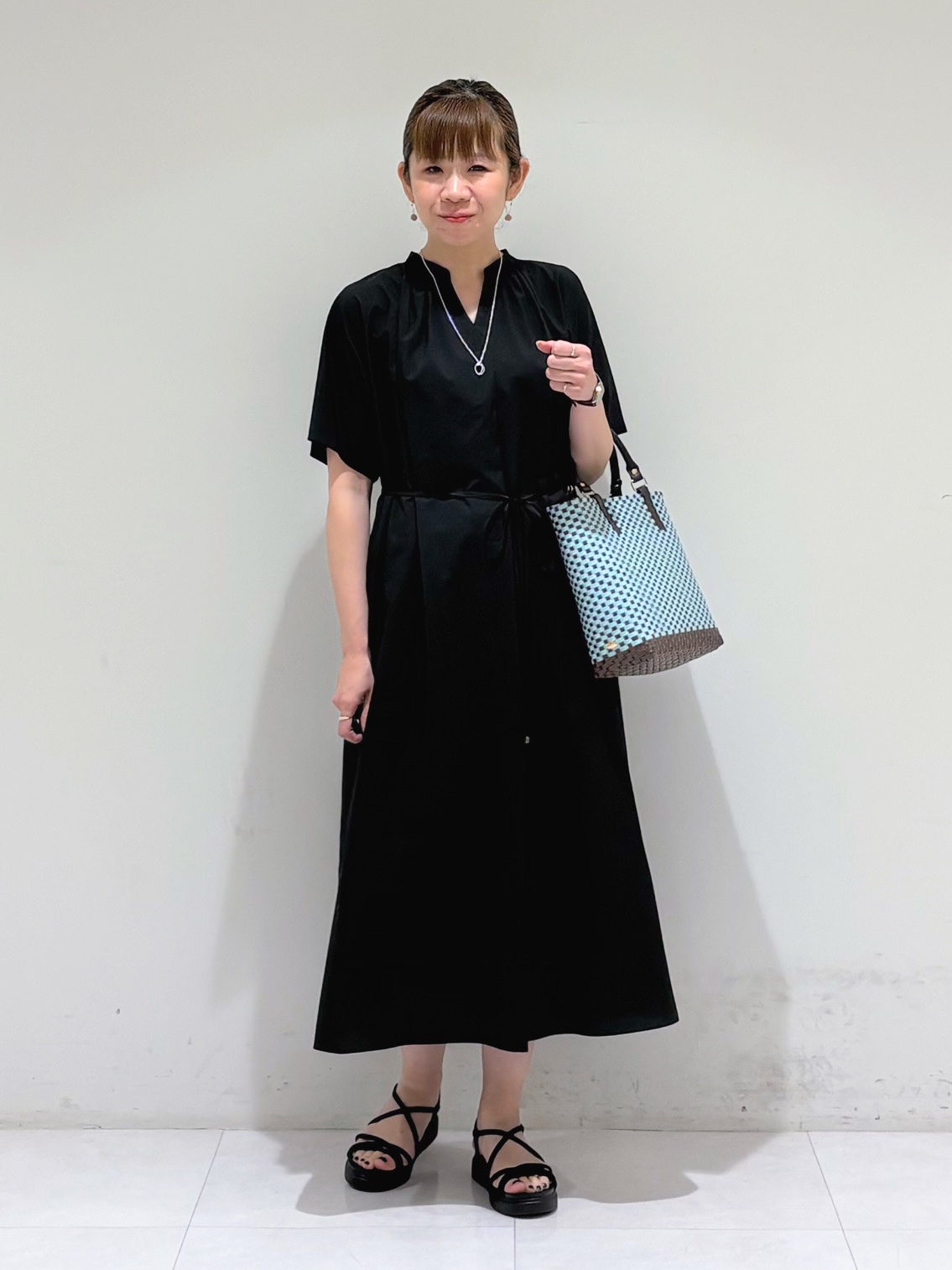 tsuyuさんの「INDIVI｜【選べるデザイン】スモールワントップネックレス」を使ったコーディネート