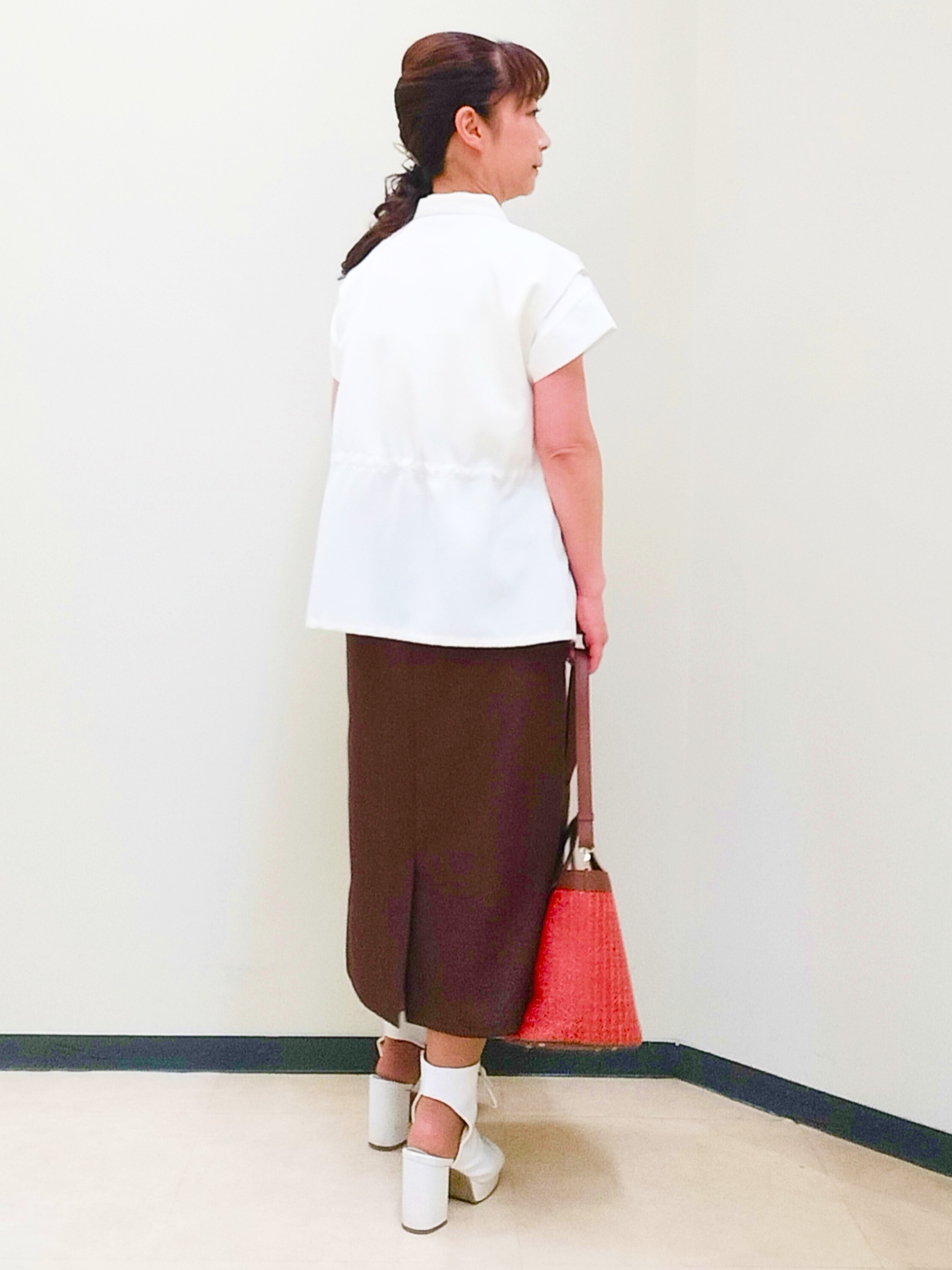 花さんの「Reflect｜チュール&times;ジャージチュニックトップス」を使ったコーディネート