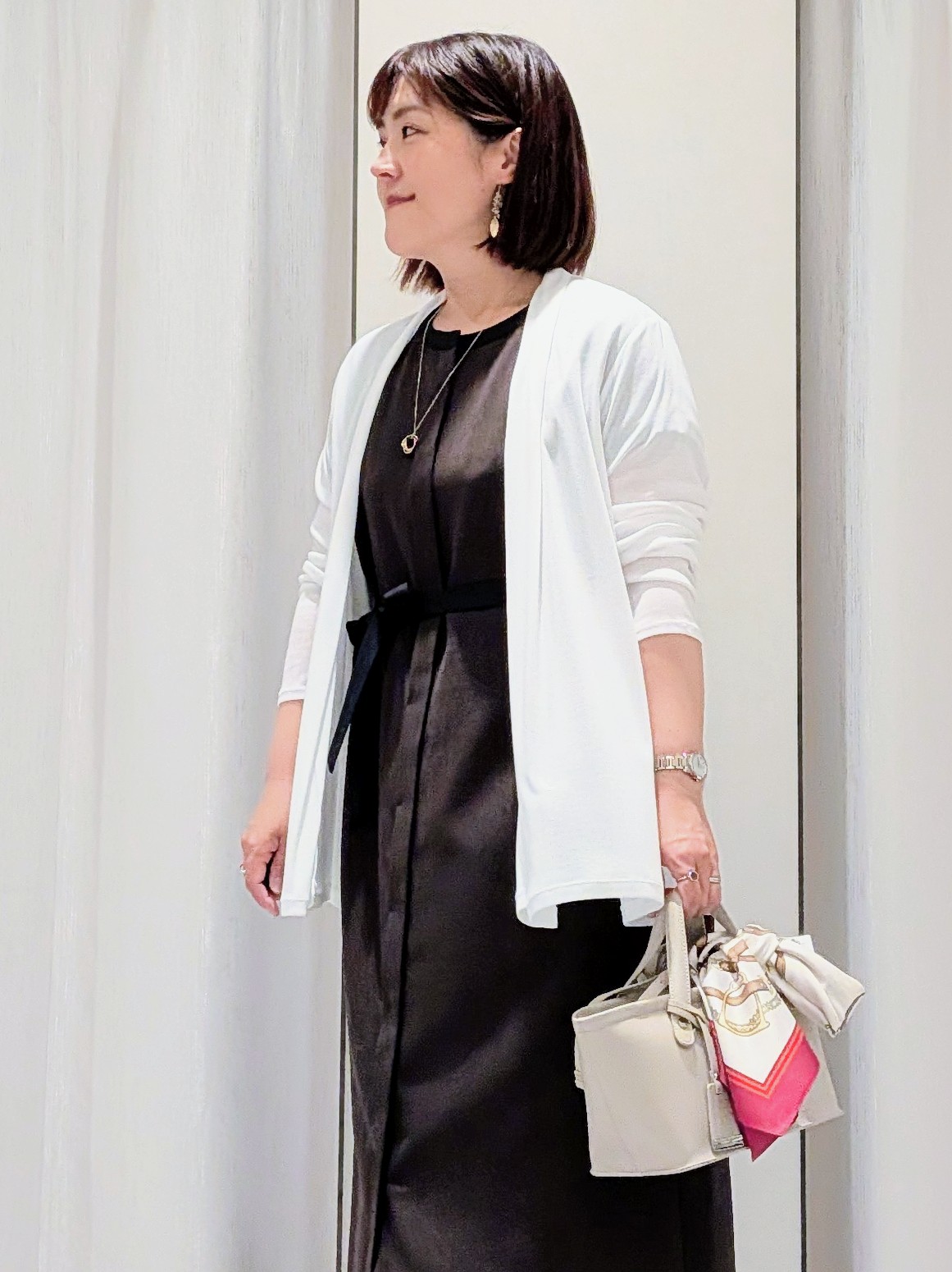 Onumaさんの「UNTITLED｜【接触冷感/UVカット/遮熱機能】フライスジャージカーディガン」を使ったコーディネート