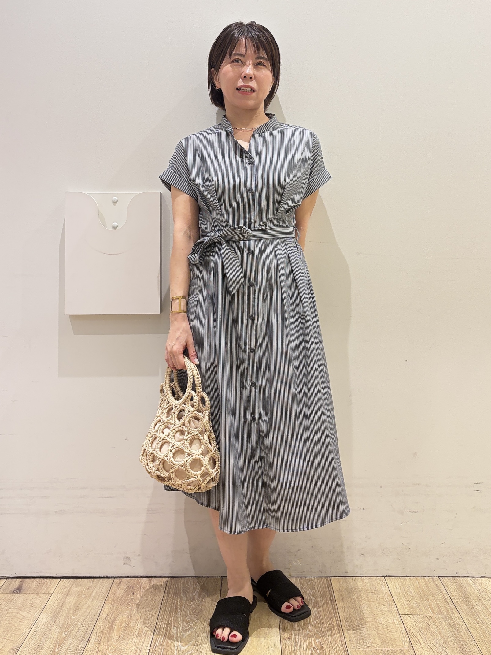 YUKOさんの「index｜クロスオーバルメタルリング」を使ったコーディネート