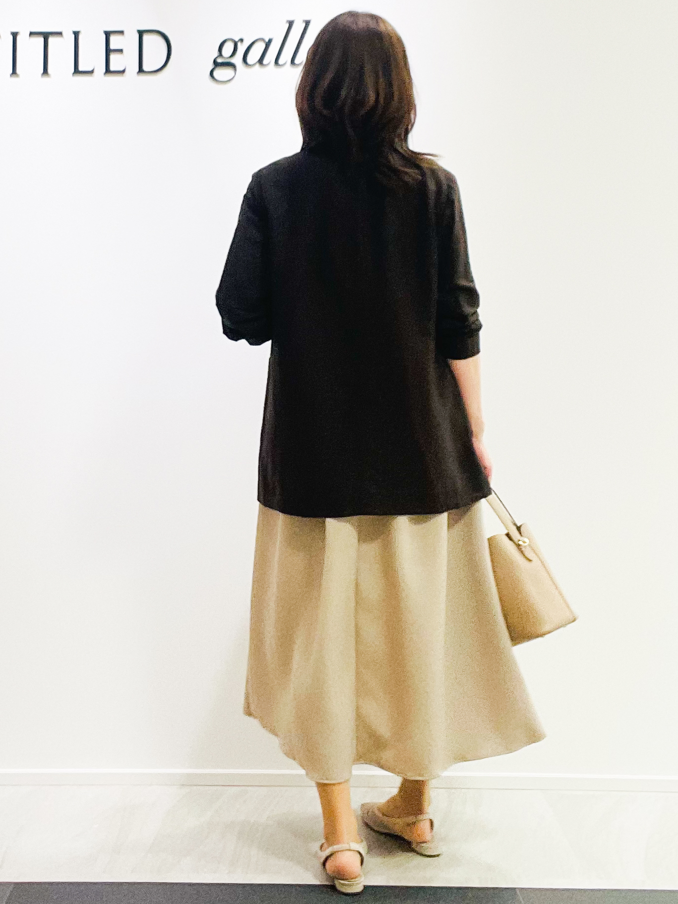 めいさんの「UNTITLED｜【一枚でサマ見え】ニットドッキングジャガードワンピース」を使ったコーディネート
