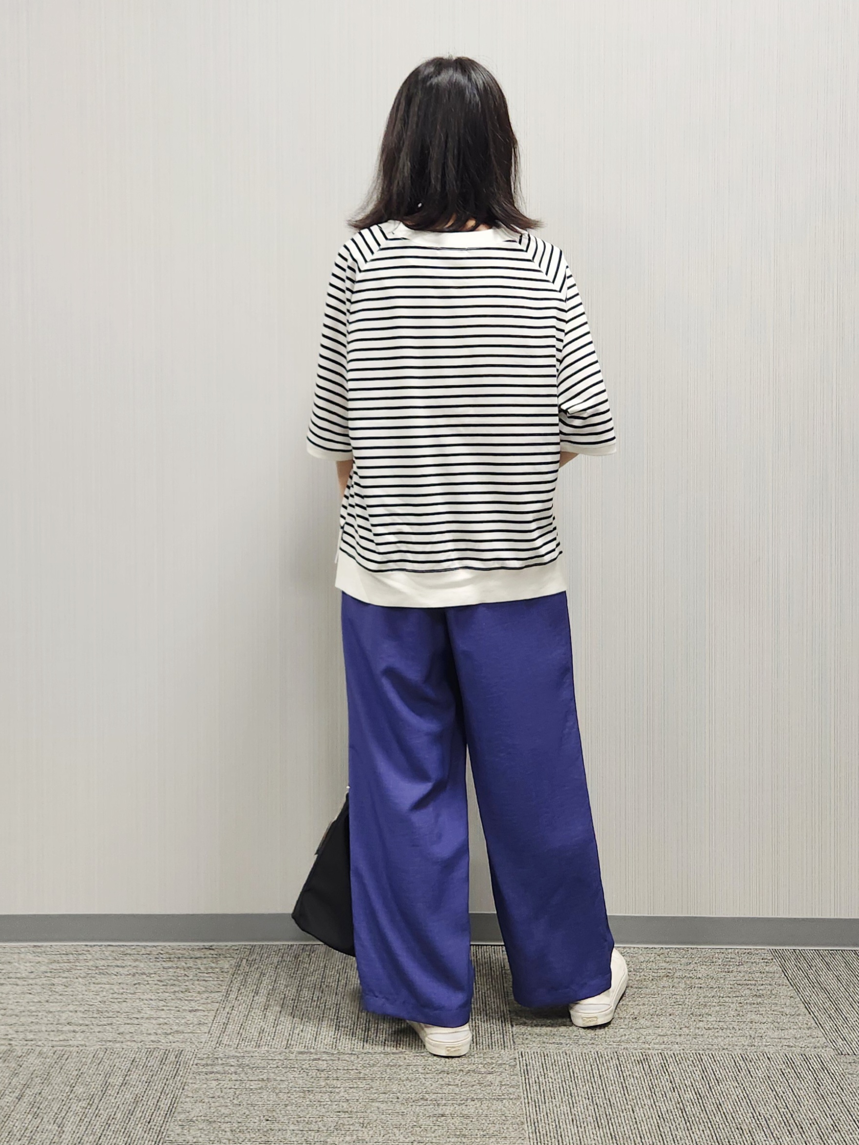 naraさんの「Dessin｜【UVカット/接触冷感】フォルムカットソー5分袖」を使ったコーディネート