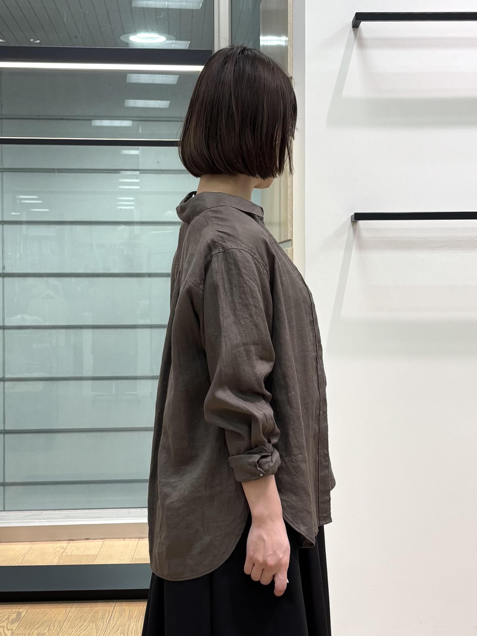 asamiさんの「INDIVI｜【洗える／コットン】ドライタッチさらりニットT」を使ったコーディネート