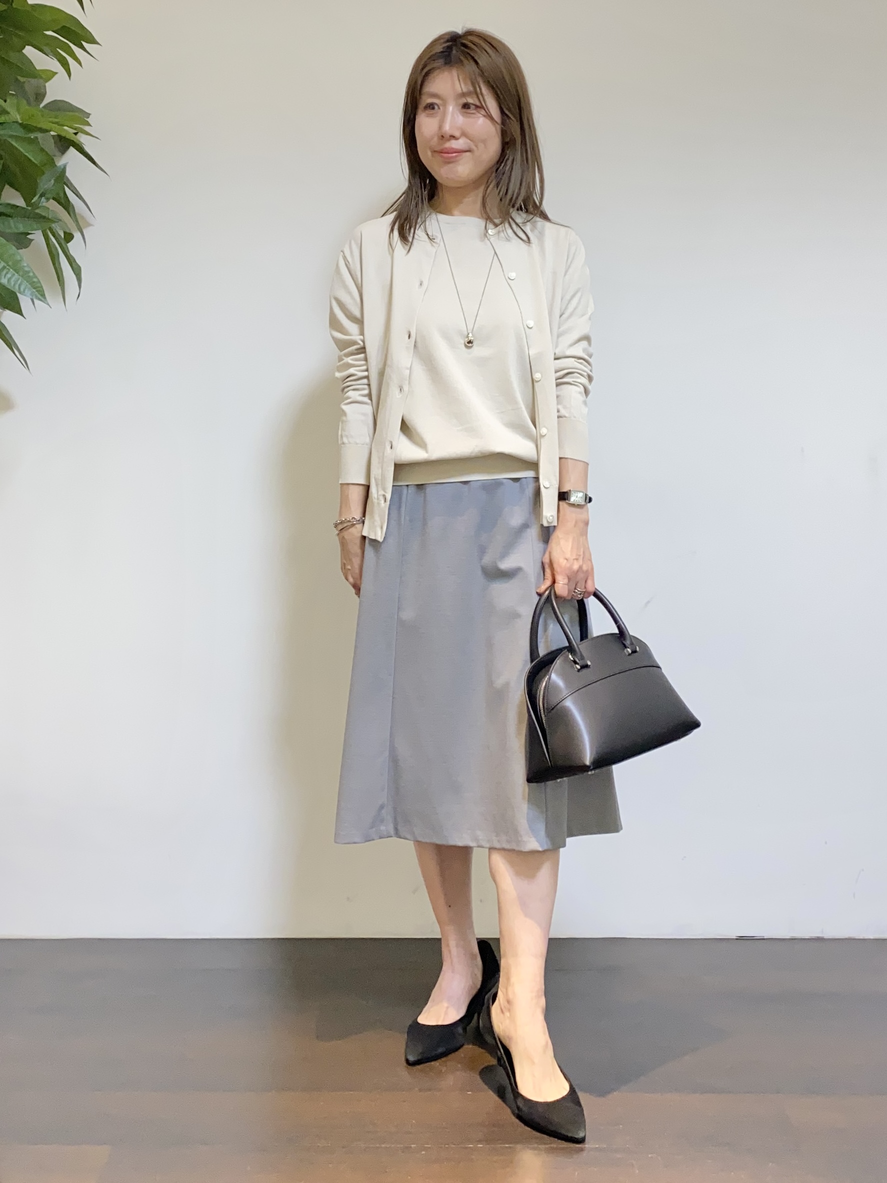 tomoさんの「UNTITLED｜【UV/接触冷感/スーツ】ジャージテーラードジャケット」を使ったコーディネート