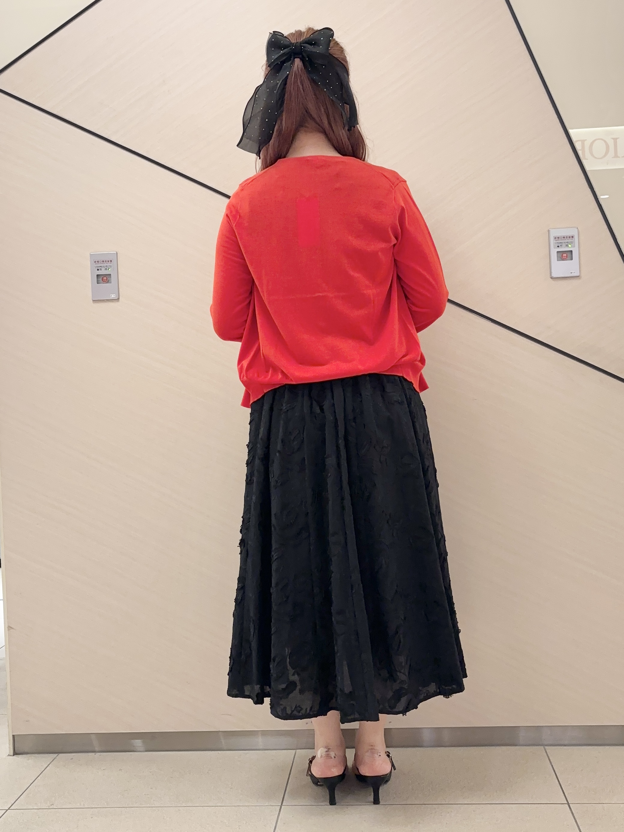 Rinaさんの「DRESSTERIOR｜【ウォッシャブル】コットン エンブロイダリードレス」を使ったコーディネート