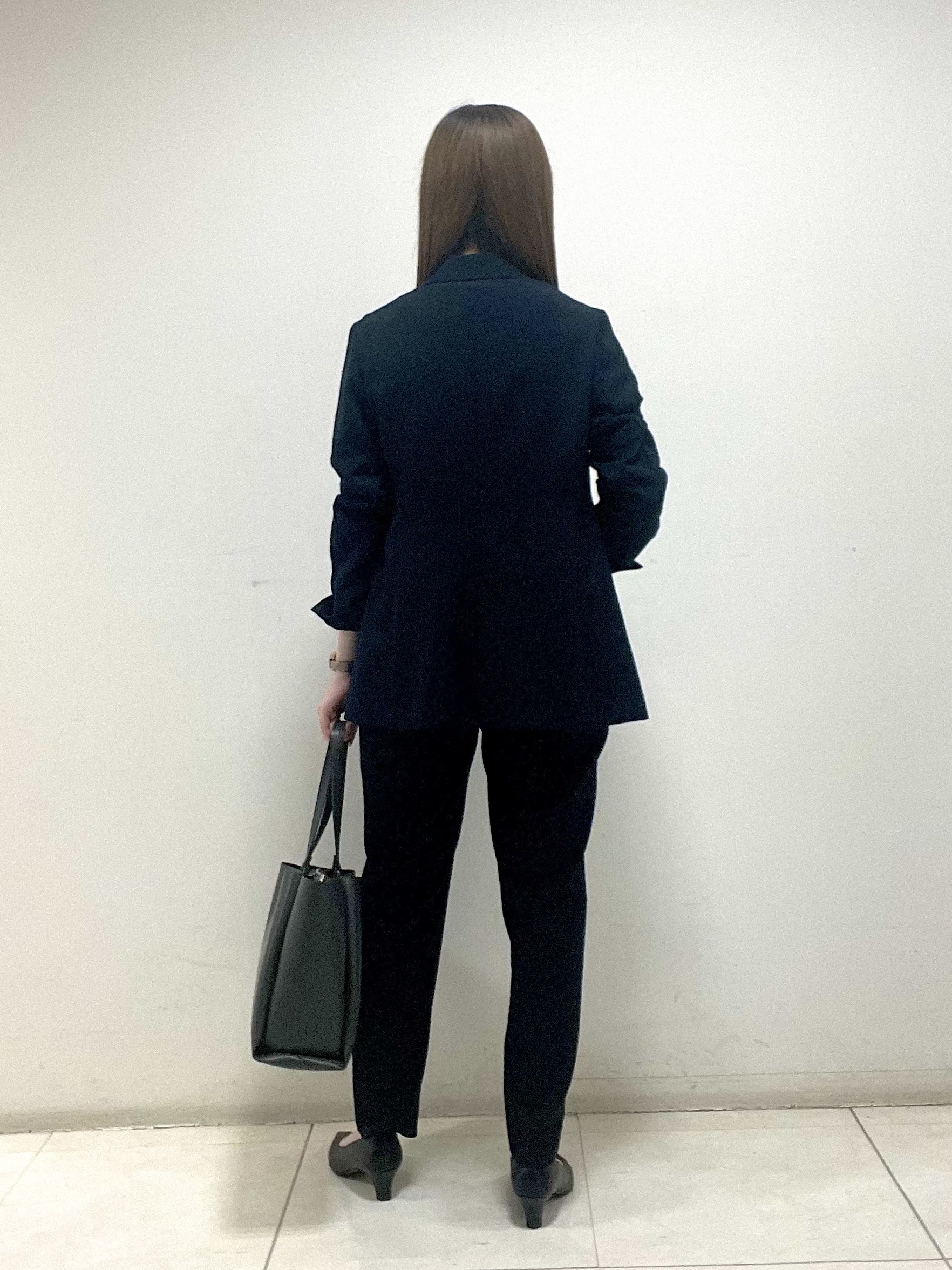 mさんの「INDIVI｜【洗える／UVケア／麻調】シングルジャケット」を使ったコーディネート
