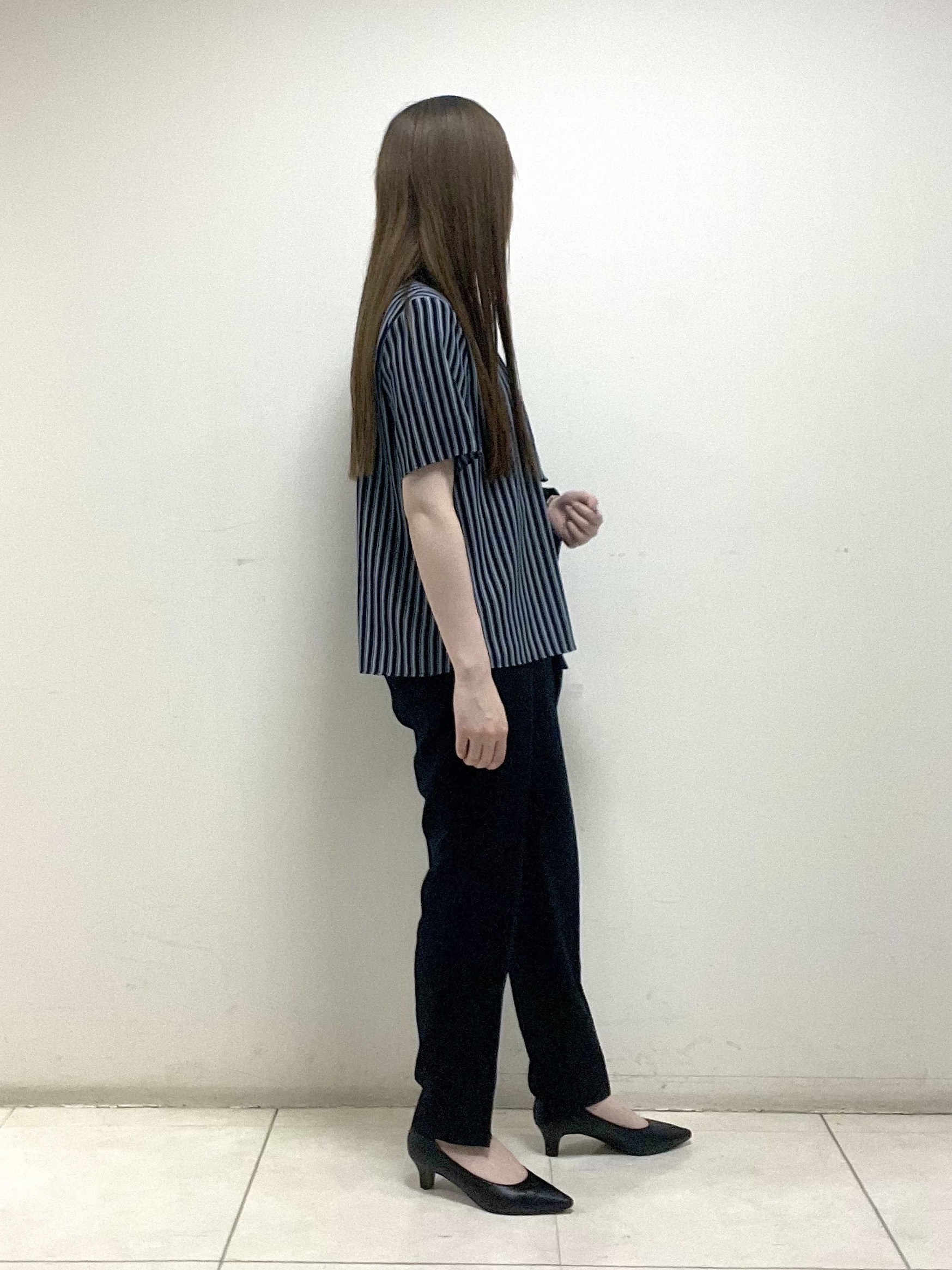 mさんの「INDIVI｜【洗える／UVケア／麻調】シングルジャケット」を使ったコーディネート