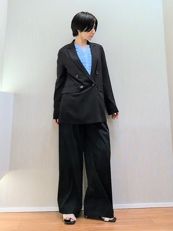 ミズタさんの「UNTITLED｜【セットアップ可/接触冷感/通気性】ドライシアーダブルジャケット」を使ったコーディネート