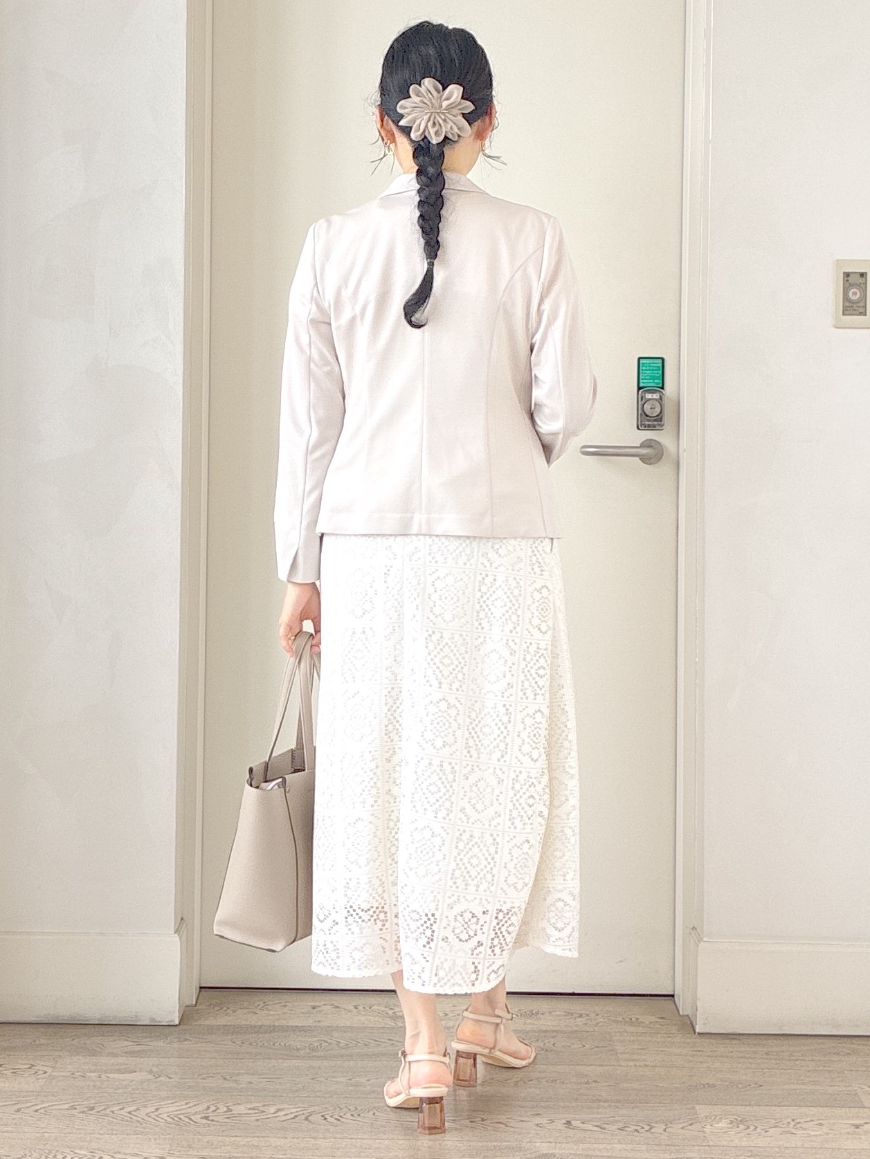  beni_gingerさんの「Reflect｜【SS-4Lサイズ／UVカット／接触冷感】匠ジャケット／ベーシックテーラード」を使ったコーディネート