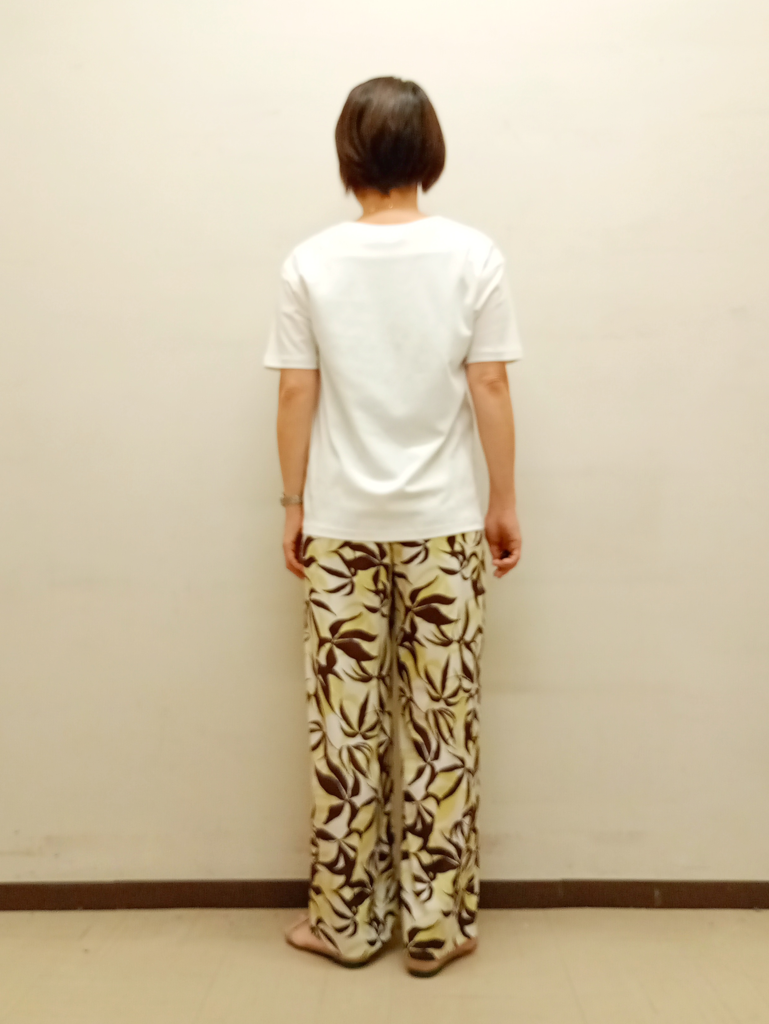 Kさんの「INDIVI｜【UVケア／選べるグラフィック】スムースジャージTシャツ」を使ったコーディネート