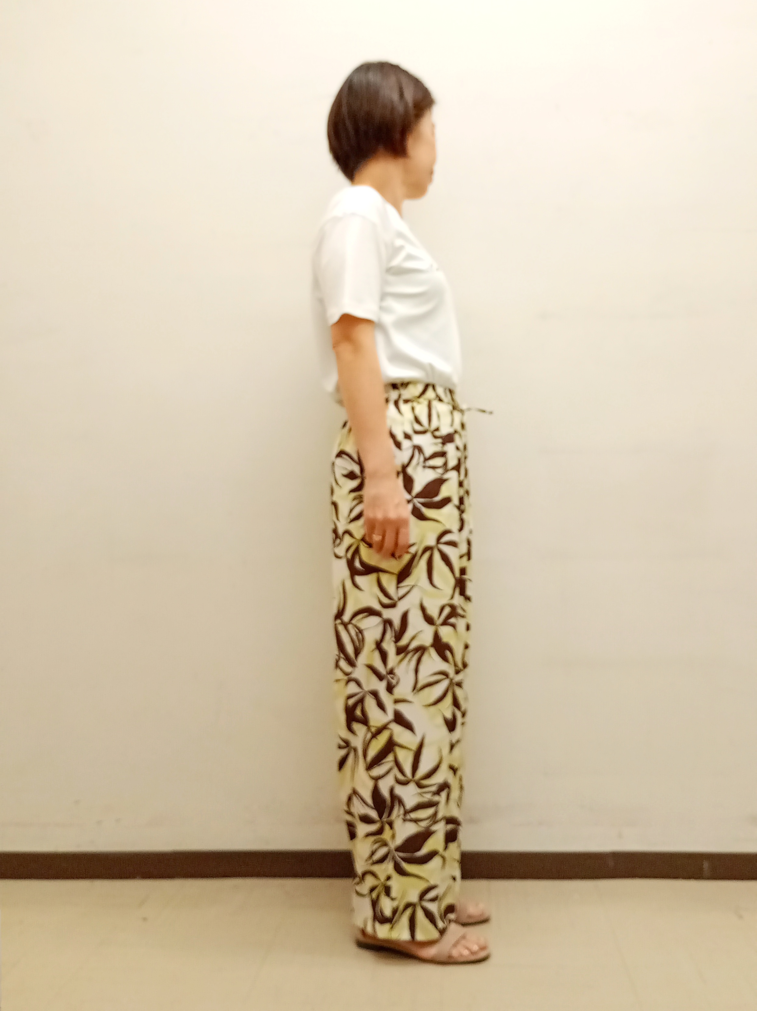 Kさんの「INDIVI｜【UVケア／選べるグラフィック】スムースジャージTシャツ」を使ったコーディネート