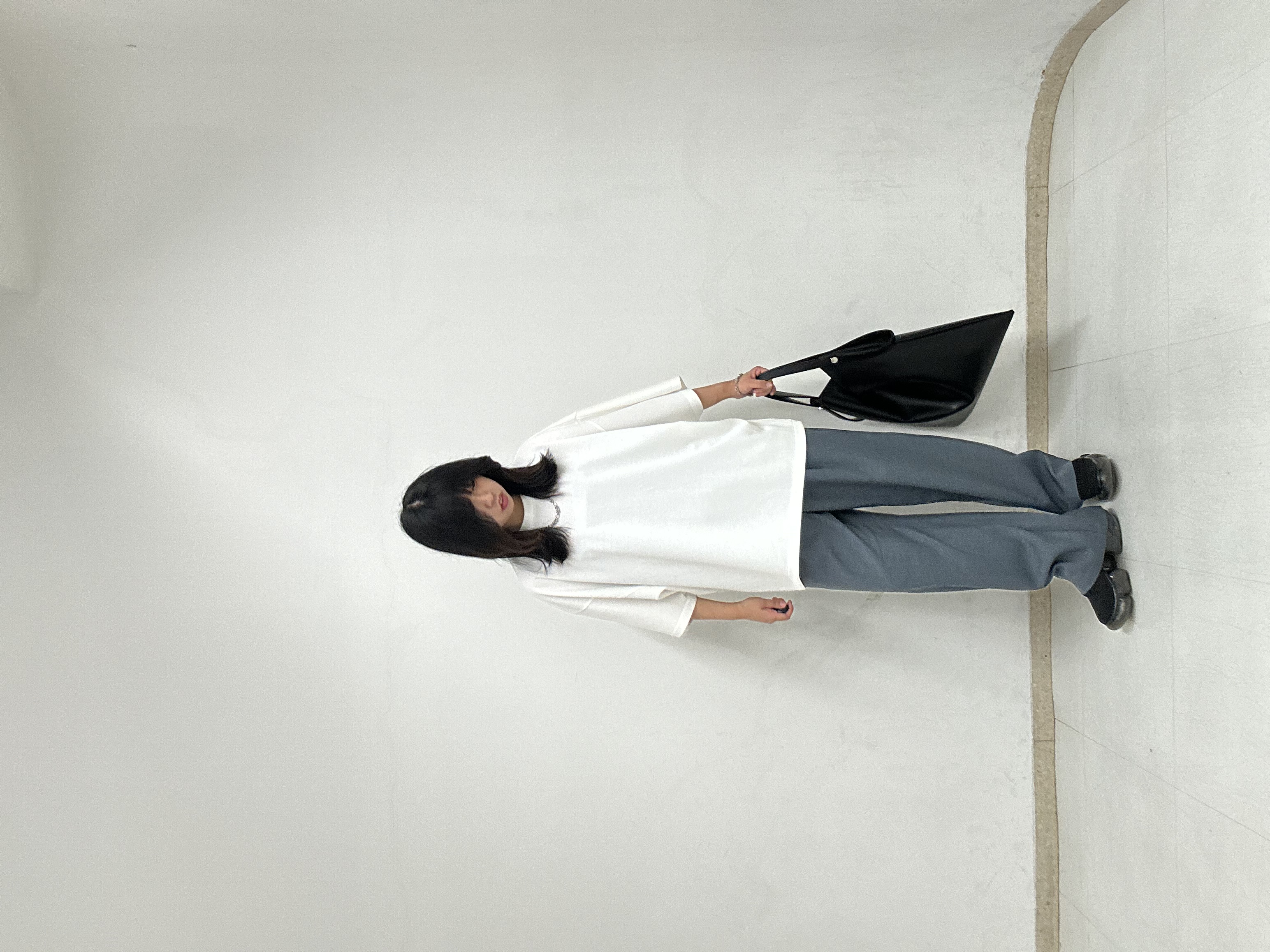 MANAさんの「tk.TAKEO KIKUCHI｜【昨年売上NO.1】マシュマロドルマンカットソー/柔らか/ふわふわタッチ」を使ったコーディネート