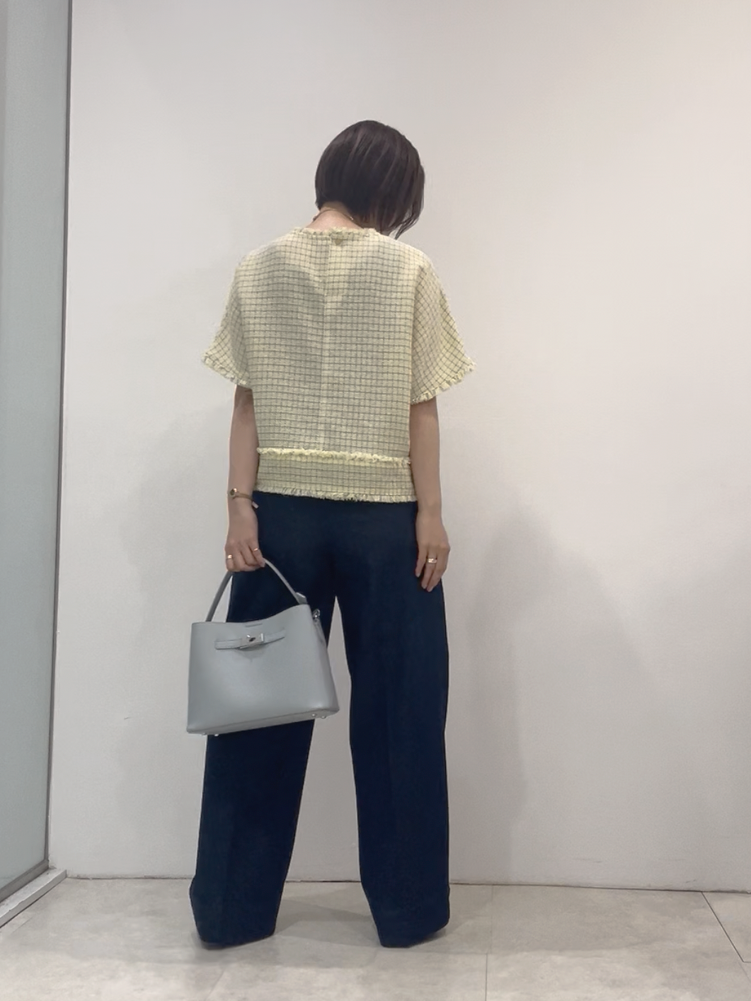 まどかさんの「UNTITLED｜ファンシーツイードブラウス」を使ったコーディネート