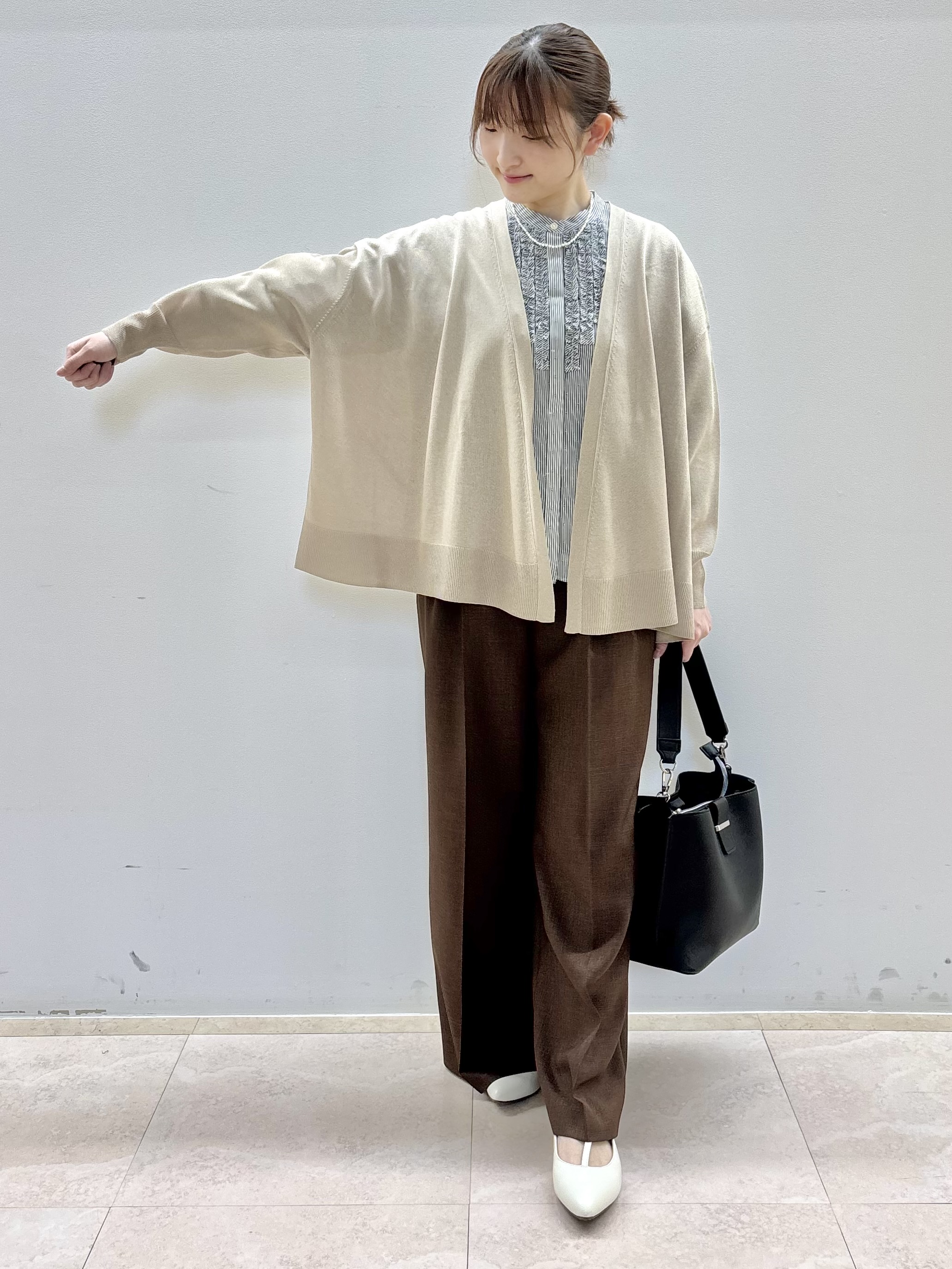 Satoさんの「Reflect｜【冷房対策に◎】すっきり見え着流しカーディガン」を使ったコーディネート