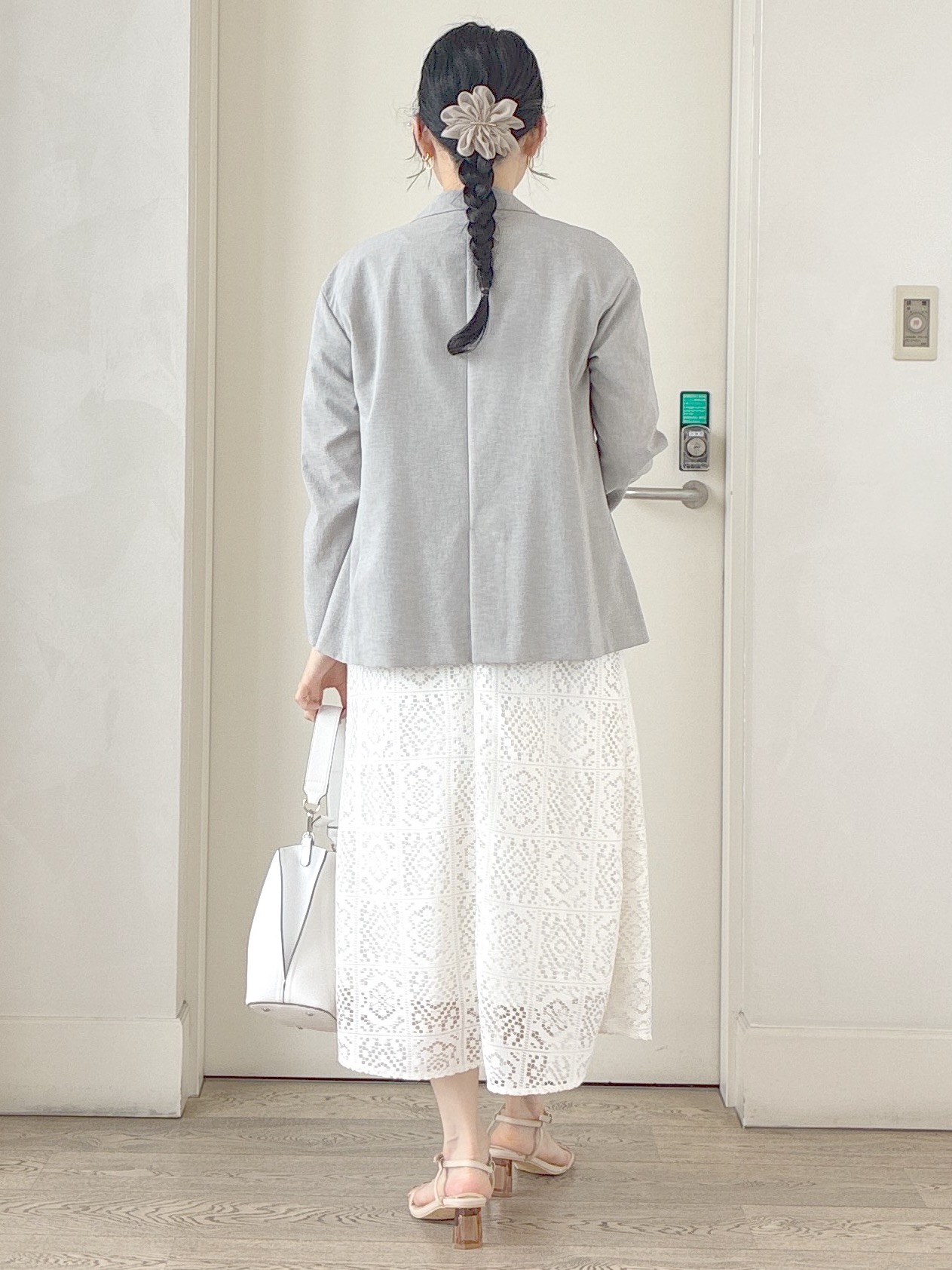  beni_gingerさんの「Reflect｜【SS-4Lサイズ／接触冷感／シワになりにくい】リラクシーテーラードジャケット」を使ったコーディネート